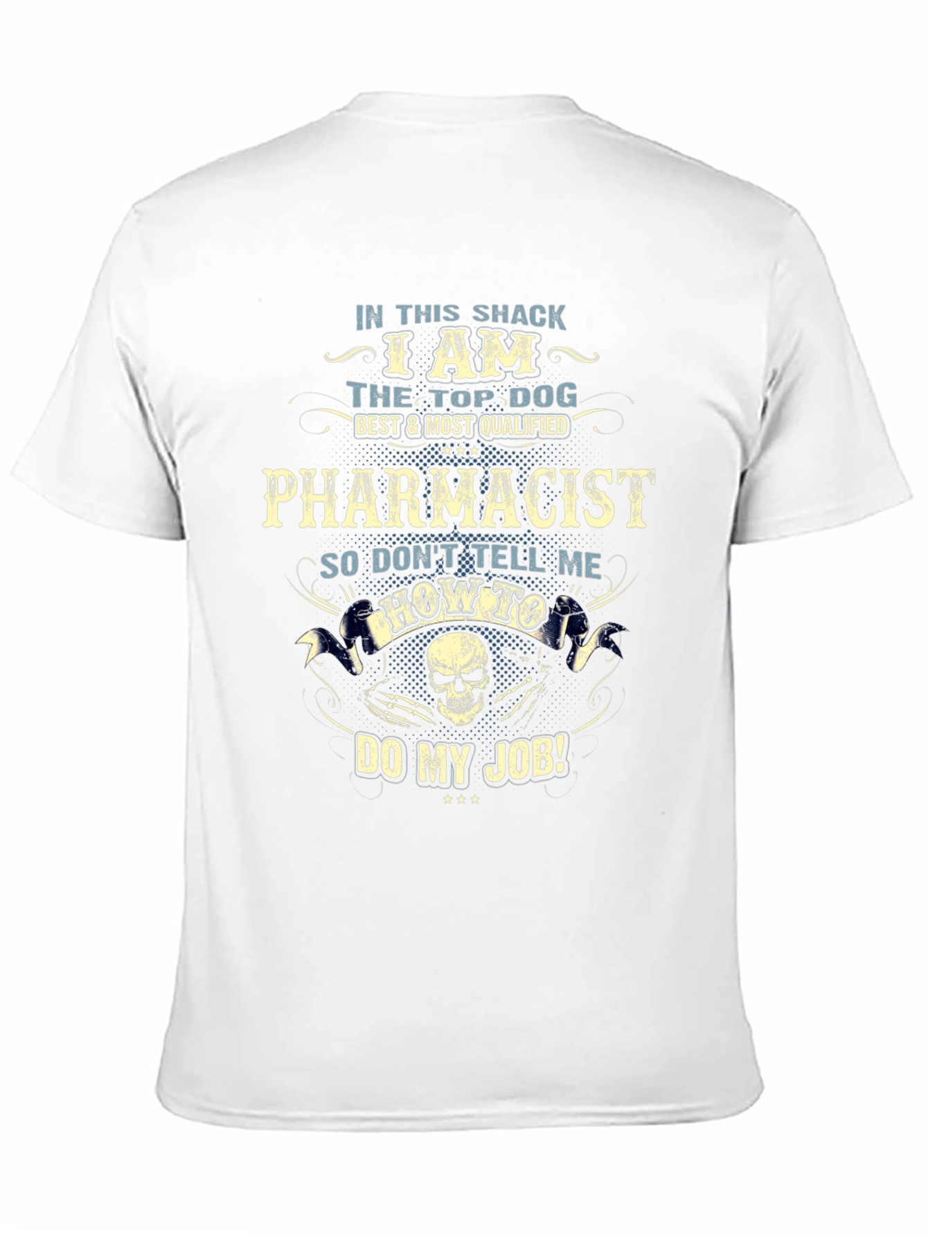 Black Pharmacist Top Dog T-Shirt view 11