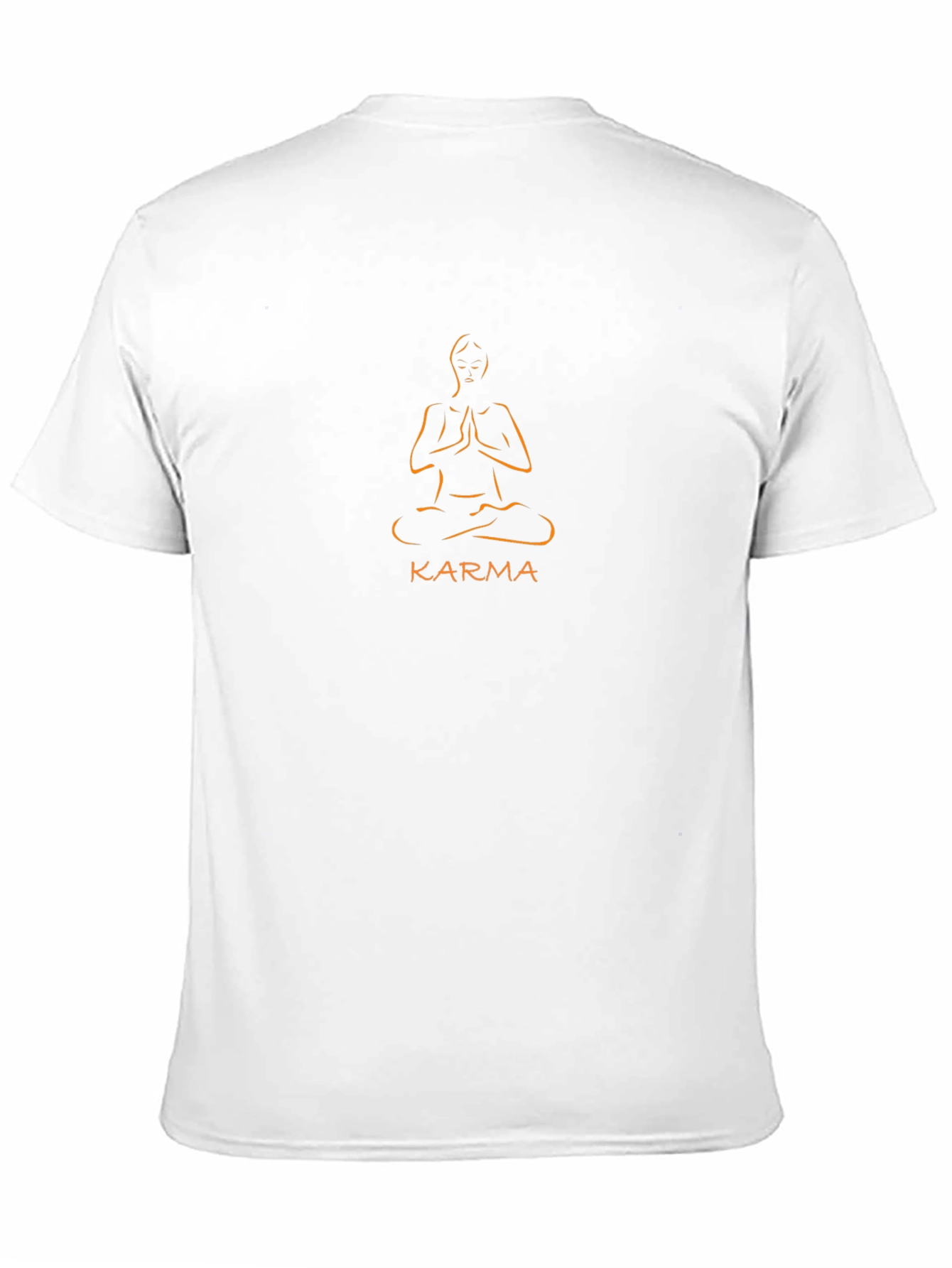 Black Karma Meditation T-Shirt - Stylish Spiritual Tee view 11