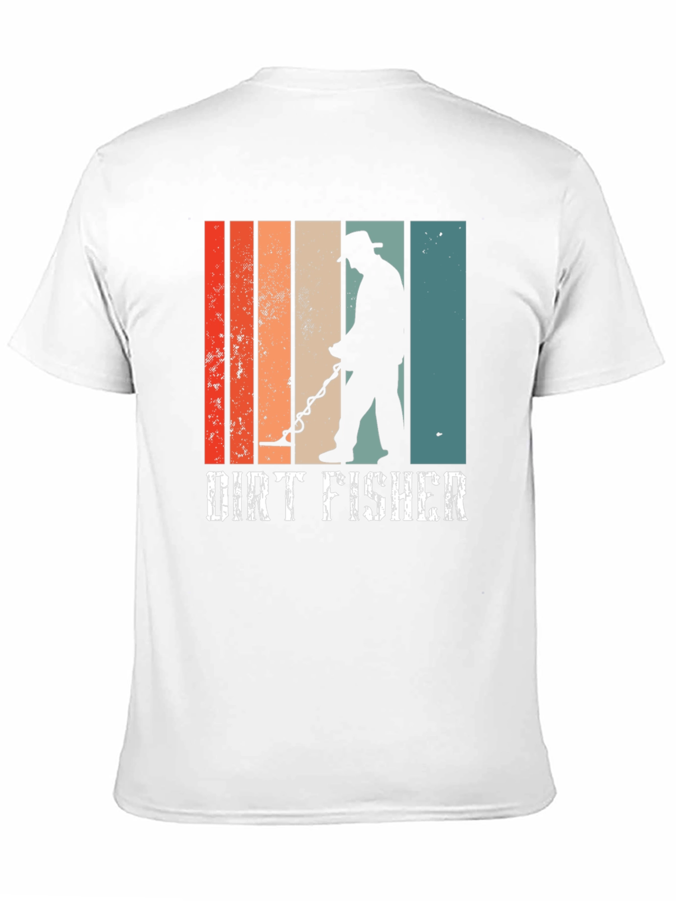 Black Dirt Fisher T-Shirt - Metal Detecting Tee view 11