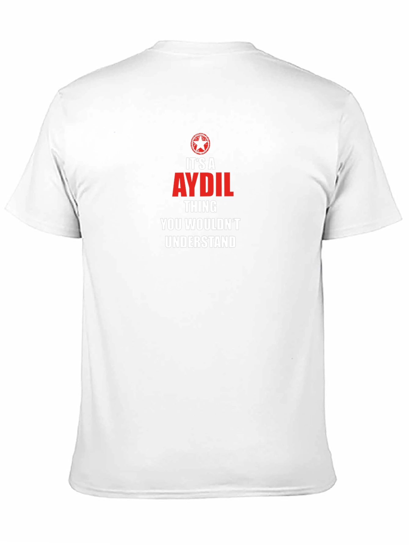 Black It's a Aydil Thing T-Shirt - Unique & Personal! view 11