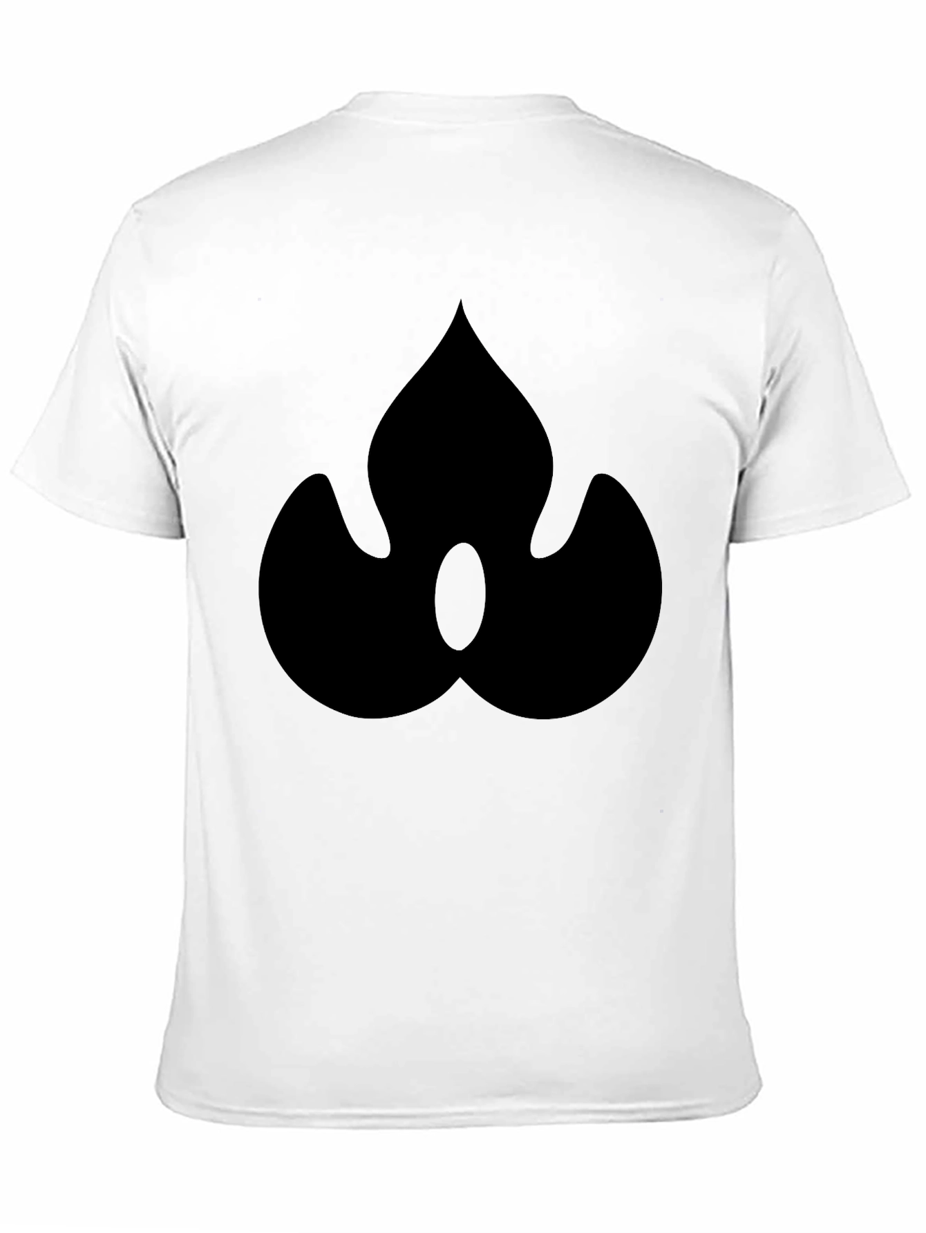 Black Abstract Black Graphic Tee - Modern Style view 11