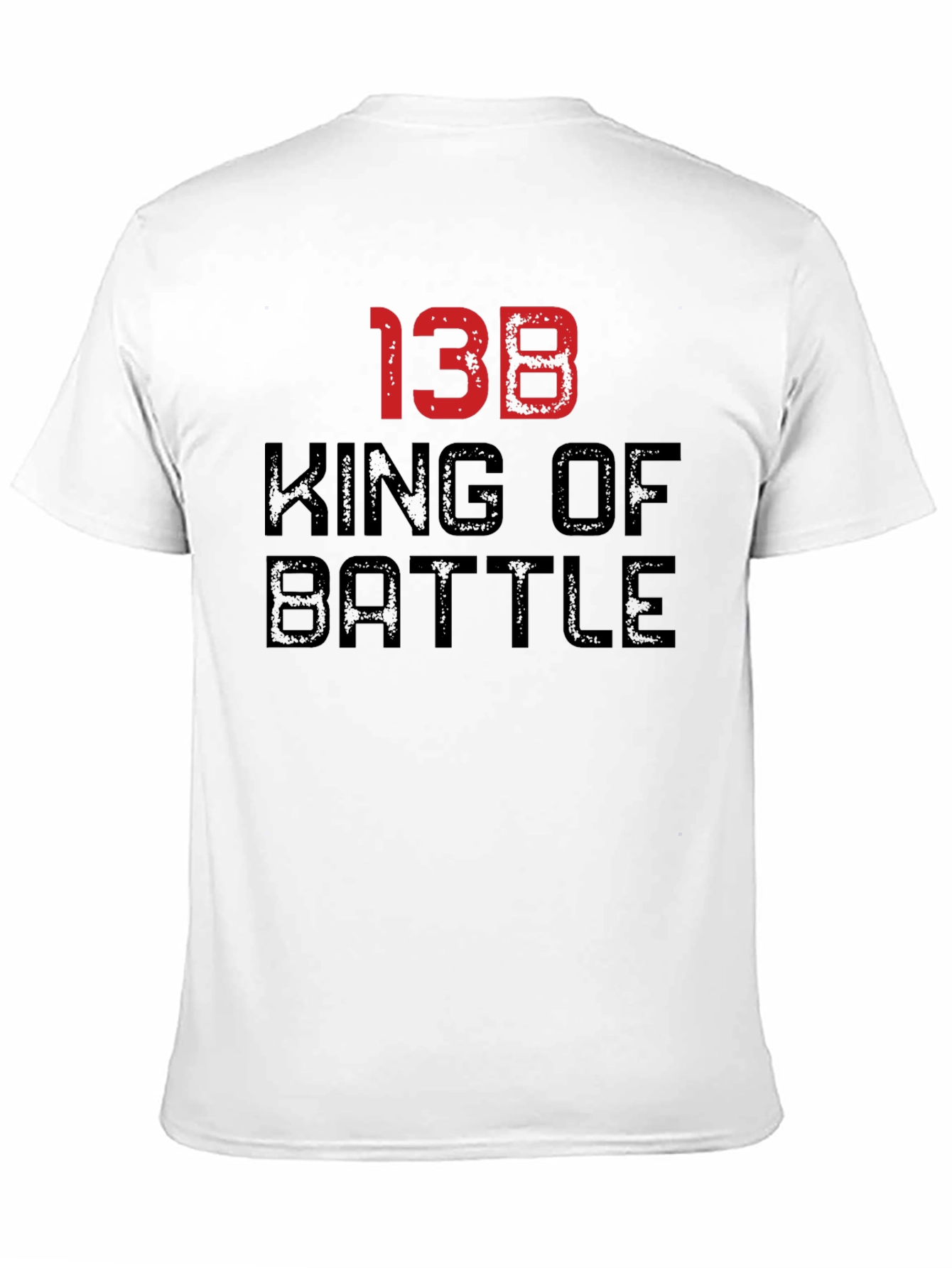 Black King of Battle T-Shirt view 11