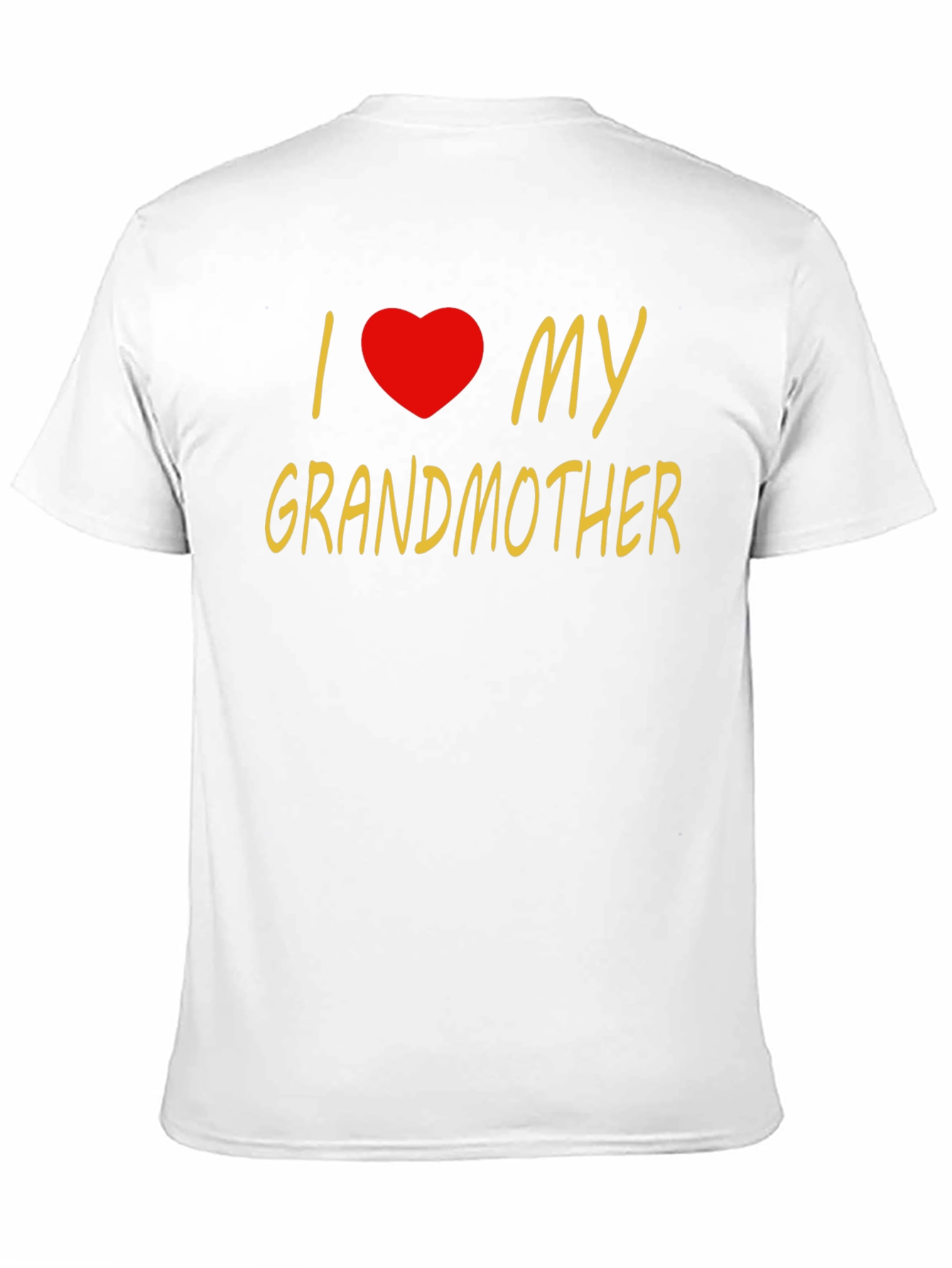 Black I Heart My Grandmother Black T-Shirt view 11
