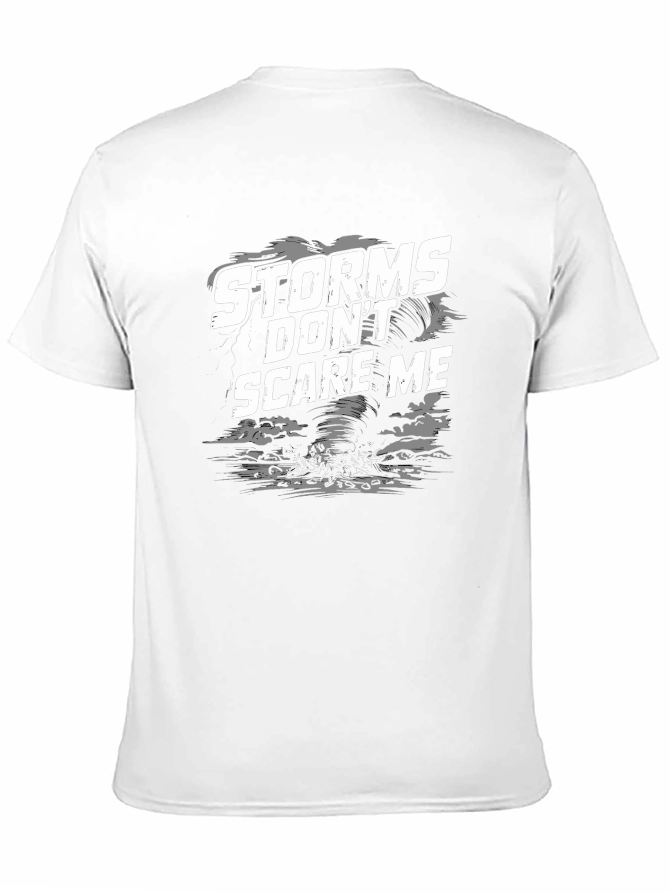 Black Storms Don't Scare Me Graphic Tee view 11