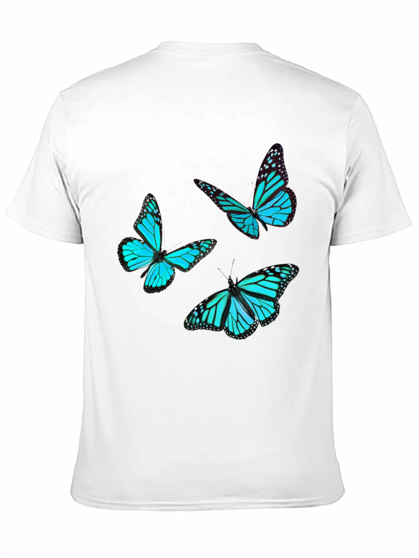 Black Butterfly Graphic Tee - Black view 11