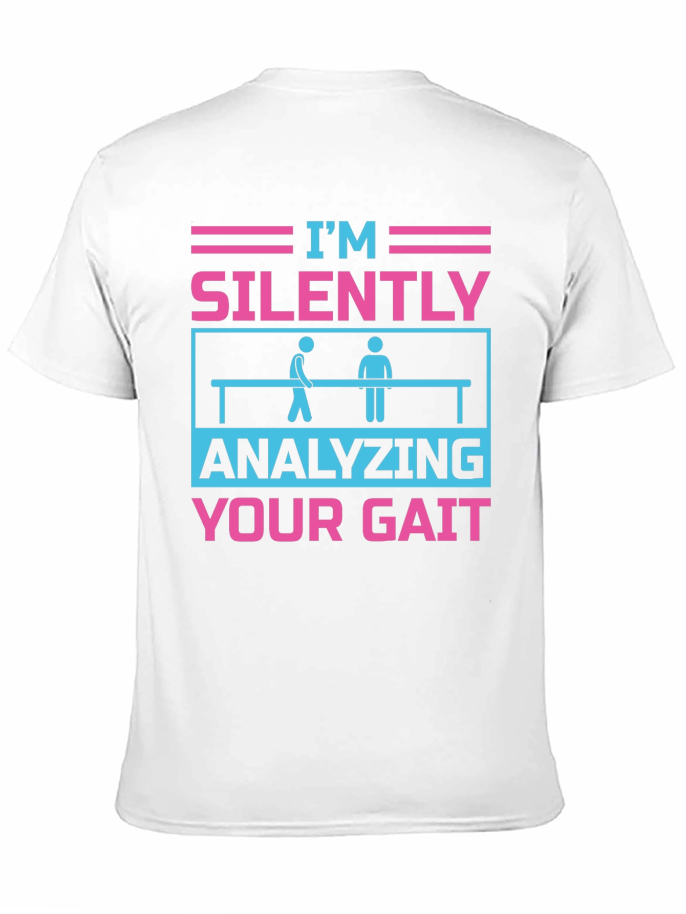 Black Analyzing Your Gait T-Shirt view 11