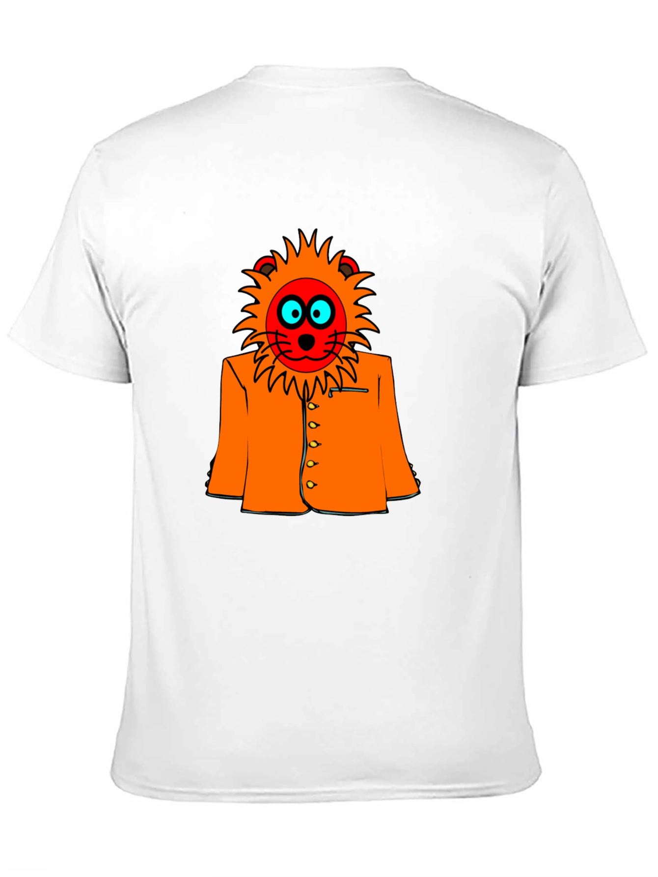 Black Lion in Suit Graphic Tee - Black view 11