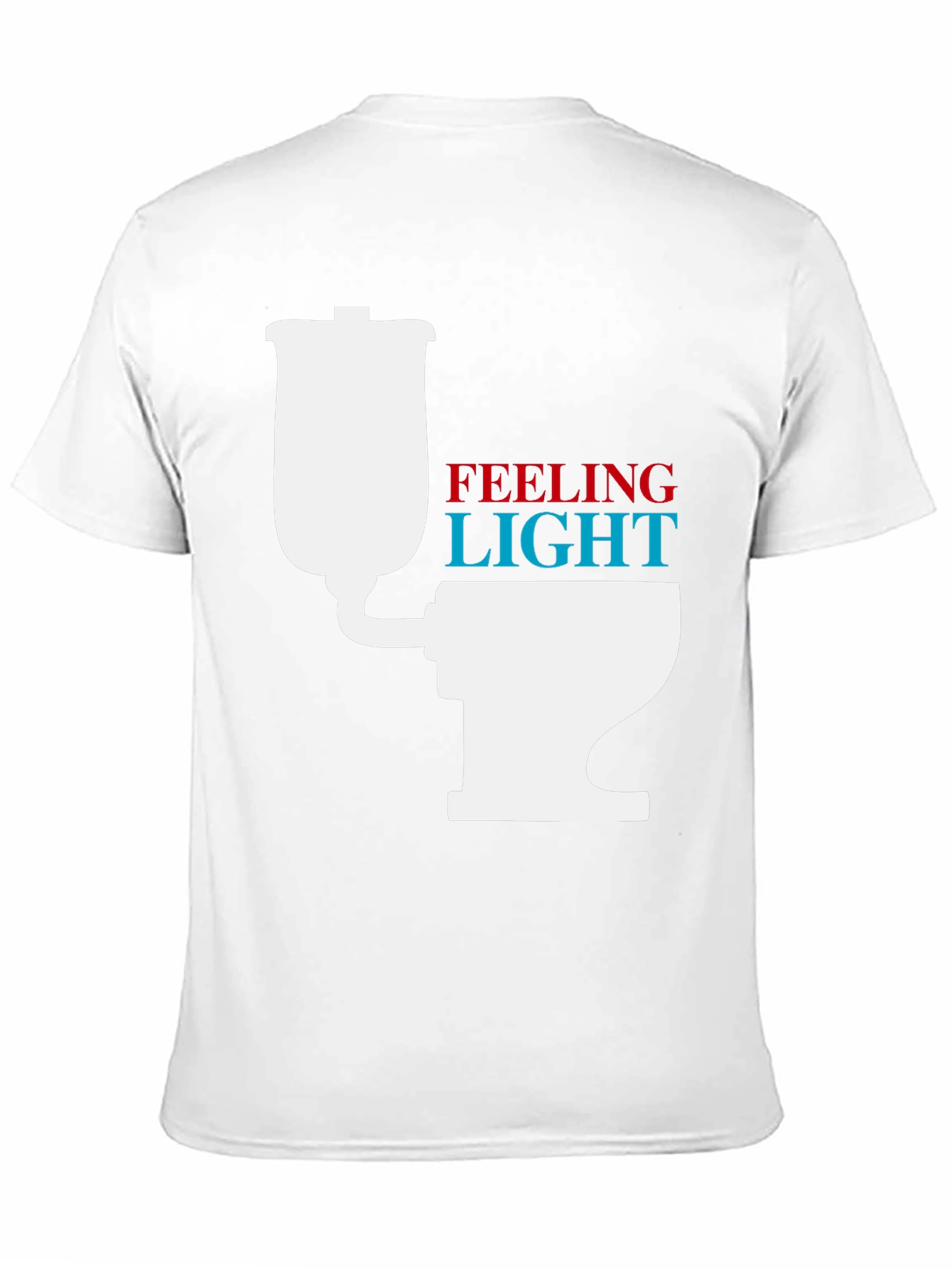 Black Feeling Light Funny Graphic Tee view 11