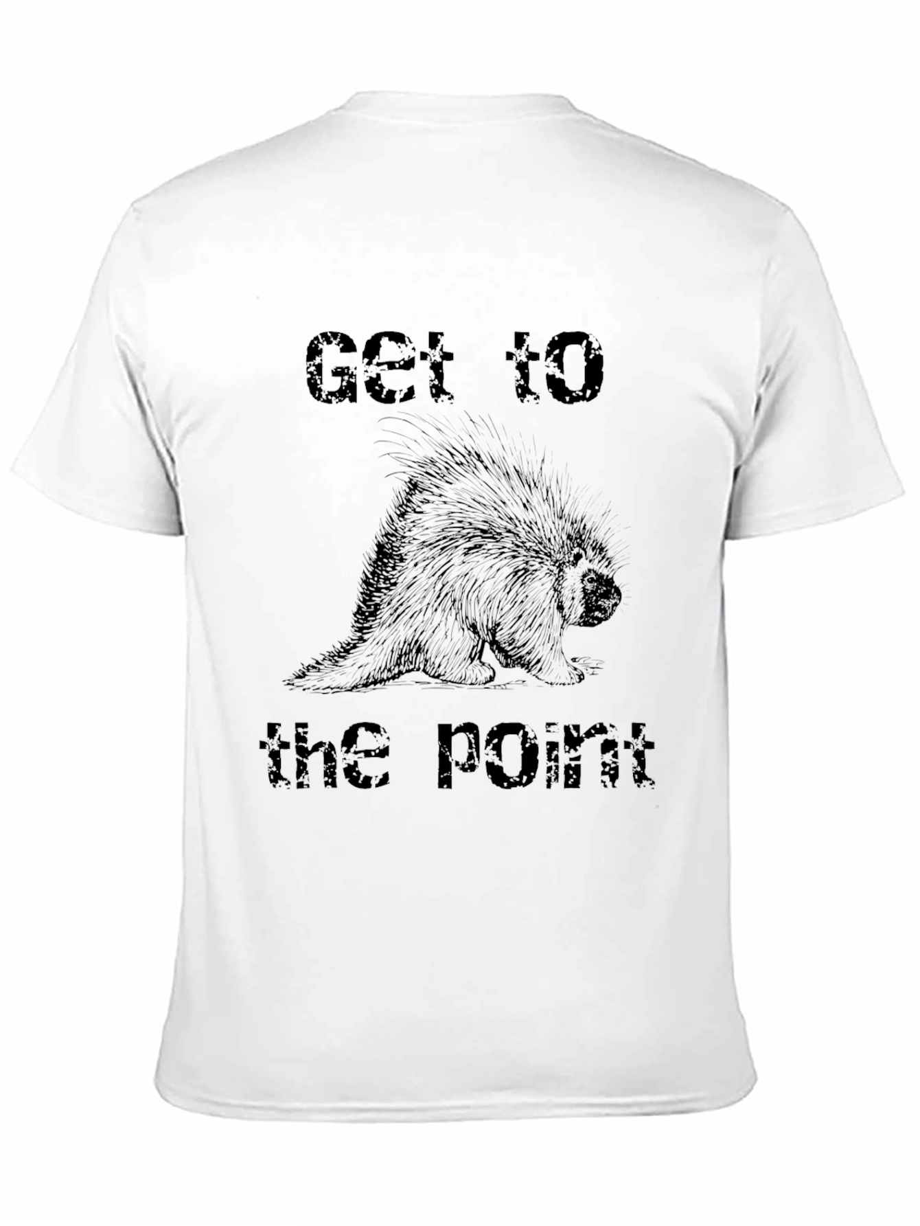 Get to the Point Porcupine Graphic T-Shirt - 11