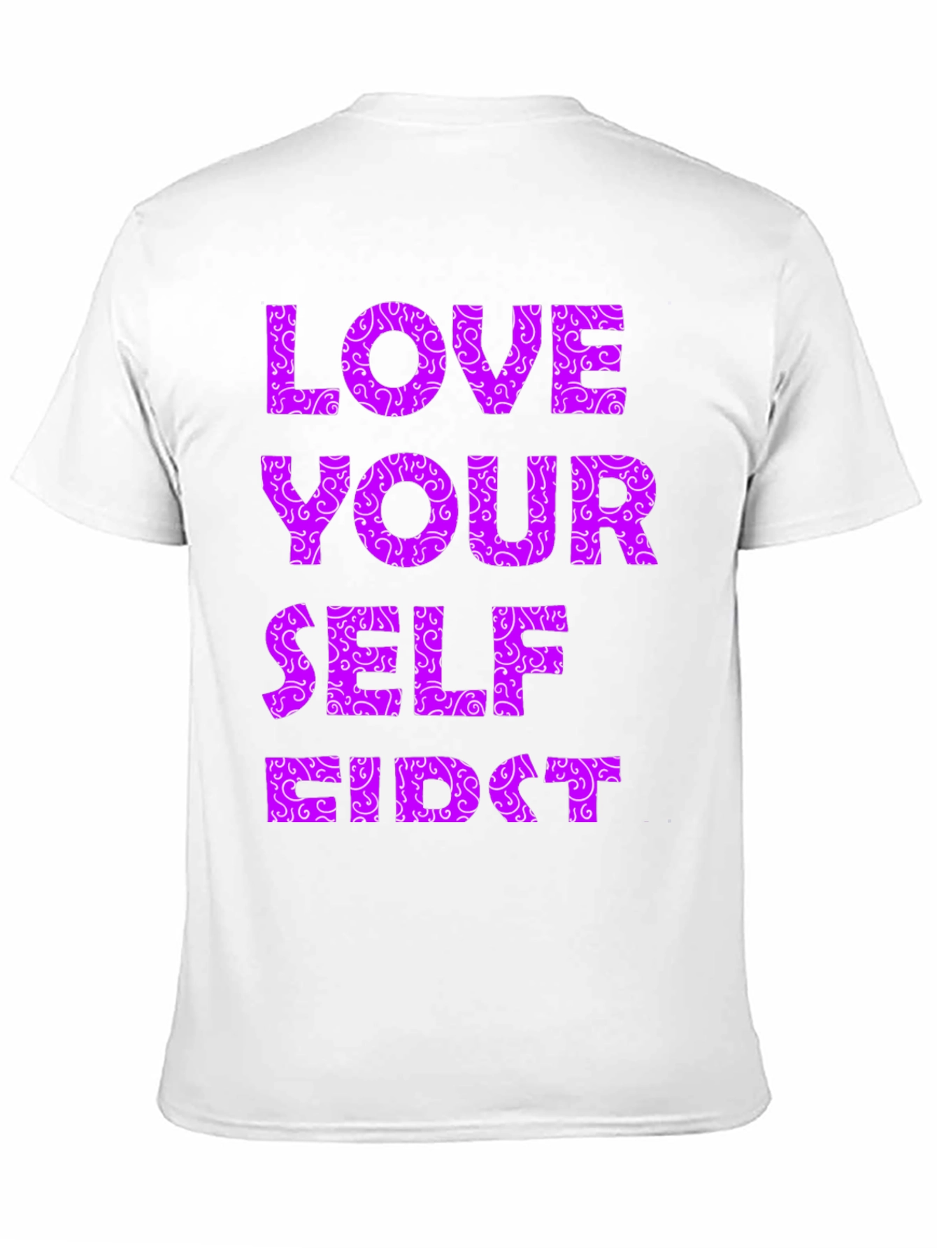Black Love Yourself First Graphic Tee view 11