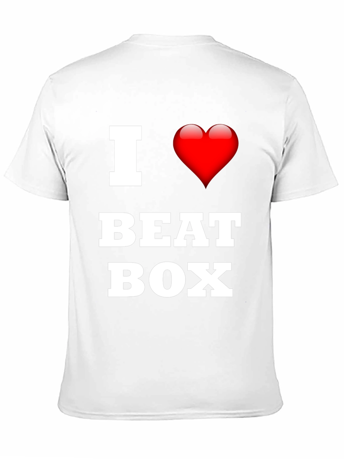 Black I Love Beat Box Black T-Shirt view 11