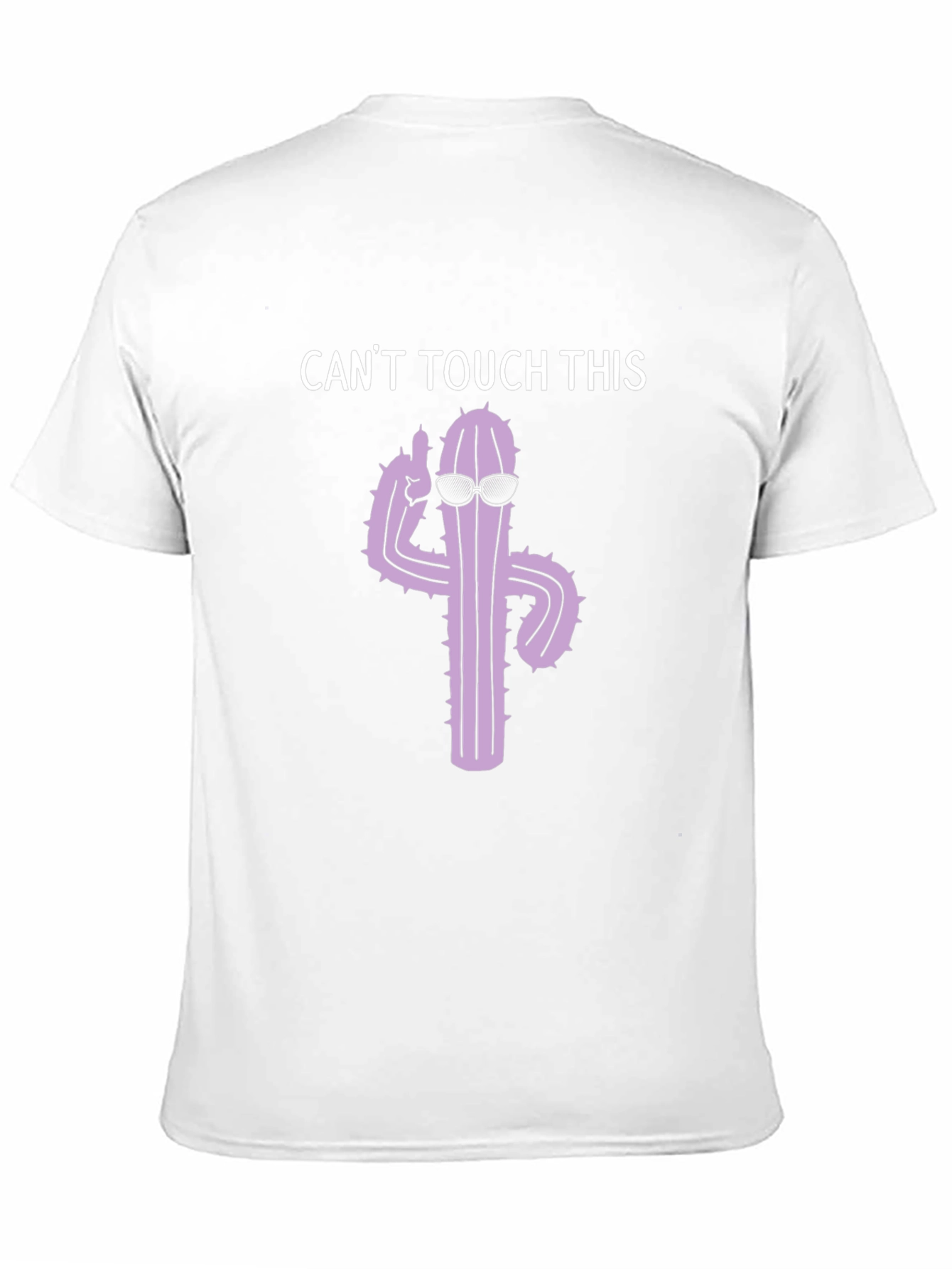 Black Can't Touch This Cactus Graphic T-Shirt view 11