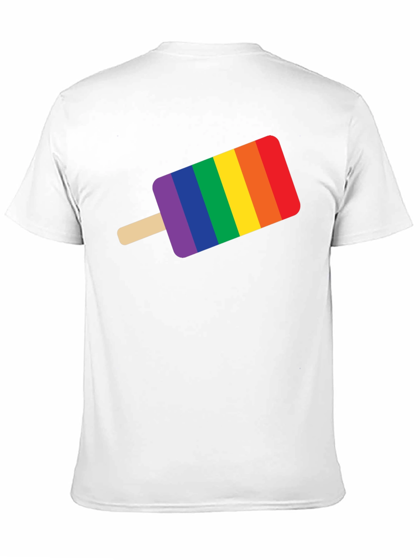 Black Pride Popsicle Graphic Tee - Black Cotton T-Shirt view 11