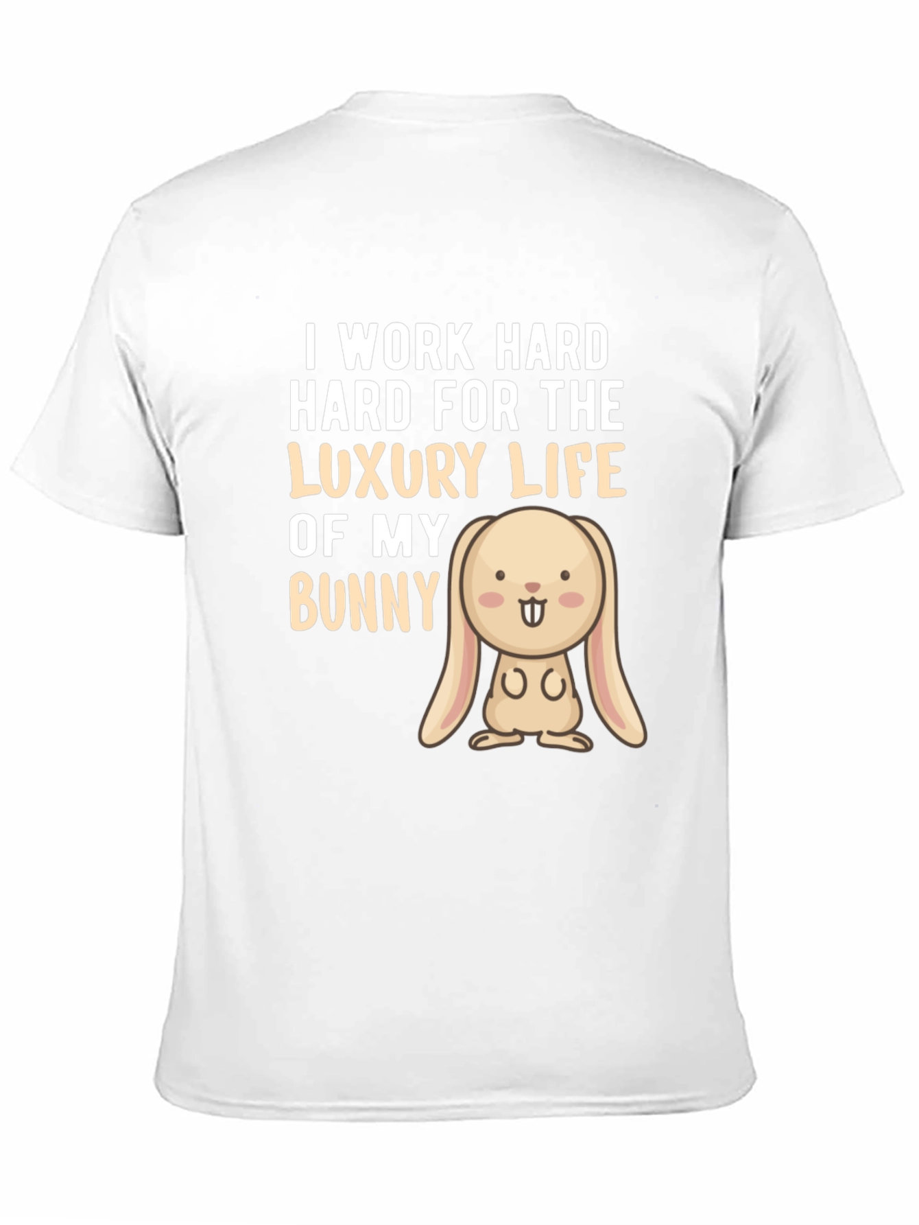 Black Luxury Bunny Life T-Shirt view 11