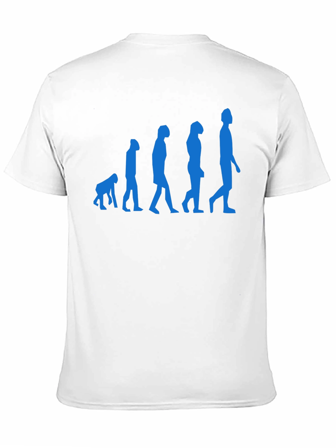 Black Evolution of Man Black Graphic Tee view 11