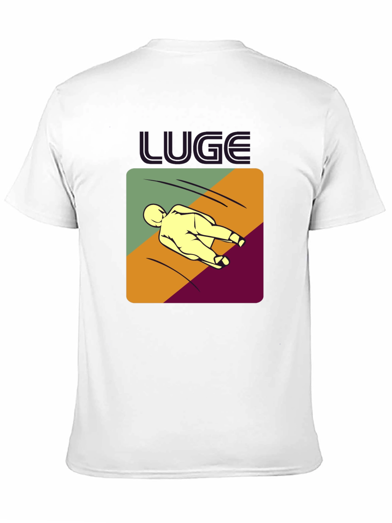 Black Luge Graphic T-Shirt - Cool Sportswear view 11