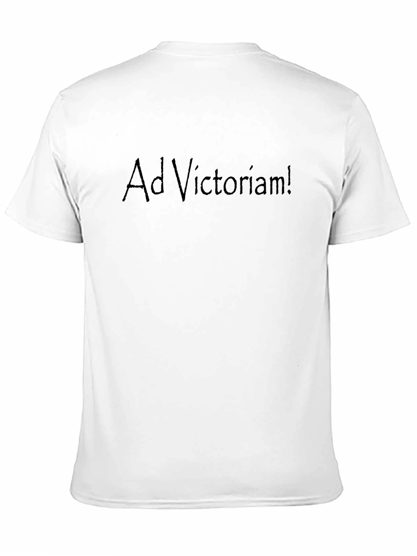 Black Ad Victoriam! T-Shirt - Conquer in Comfort view 11