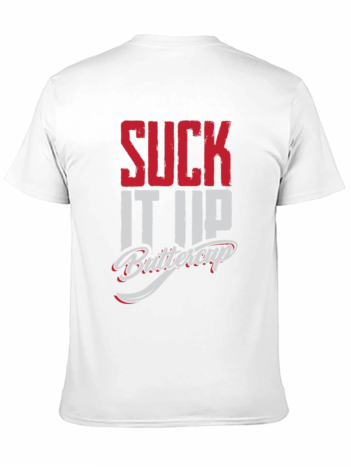 Black Suck It Up Buttercup Graphic Tee - Black view 11