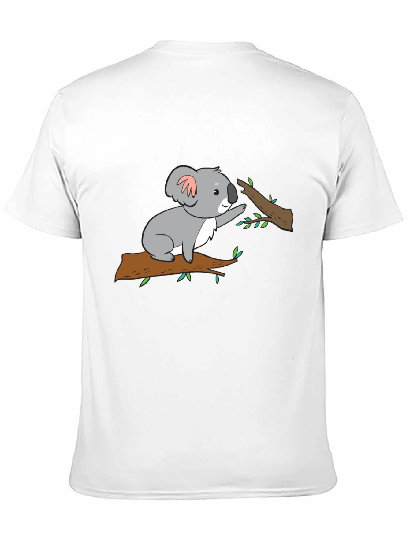 Black Koala Bear Graphic Tee - Cute Animal T-Shirt view 11