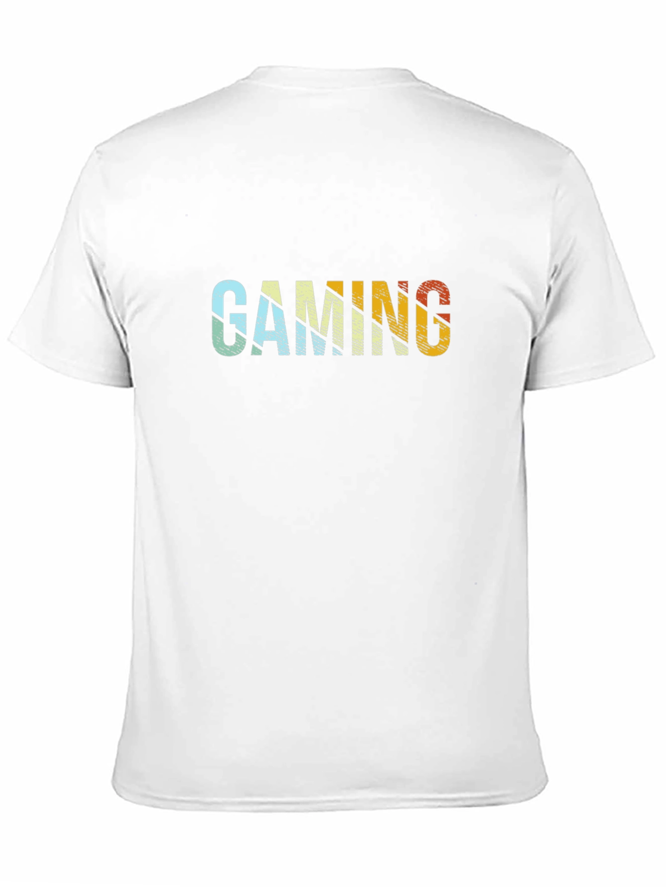 Black Gaming T-Shirt Retro Style view 11