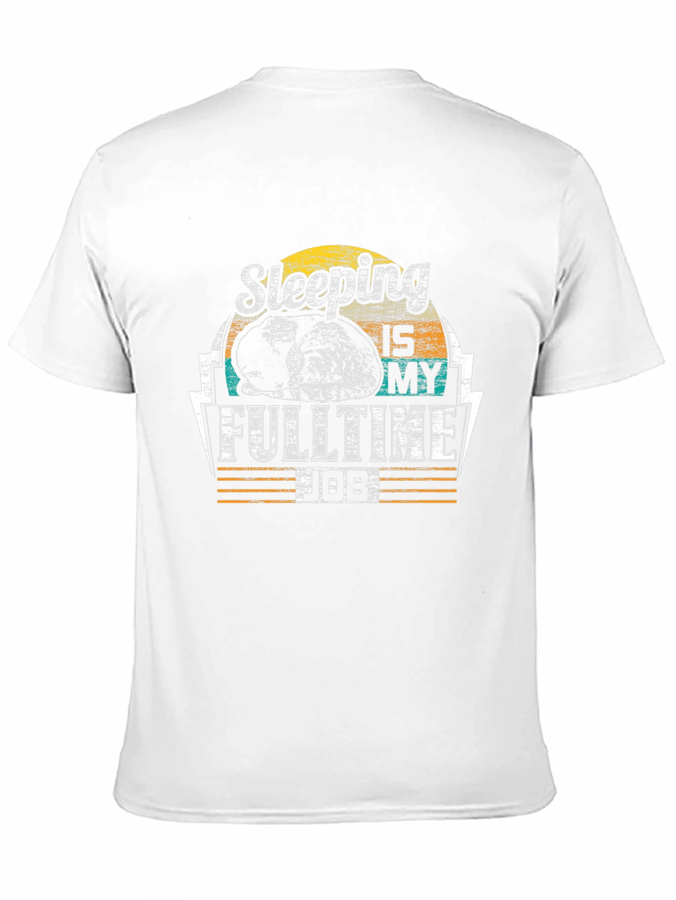 Black Sleeping Is My Full Time Job Graphic T-Shirt view 11