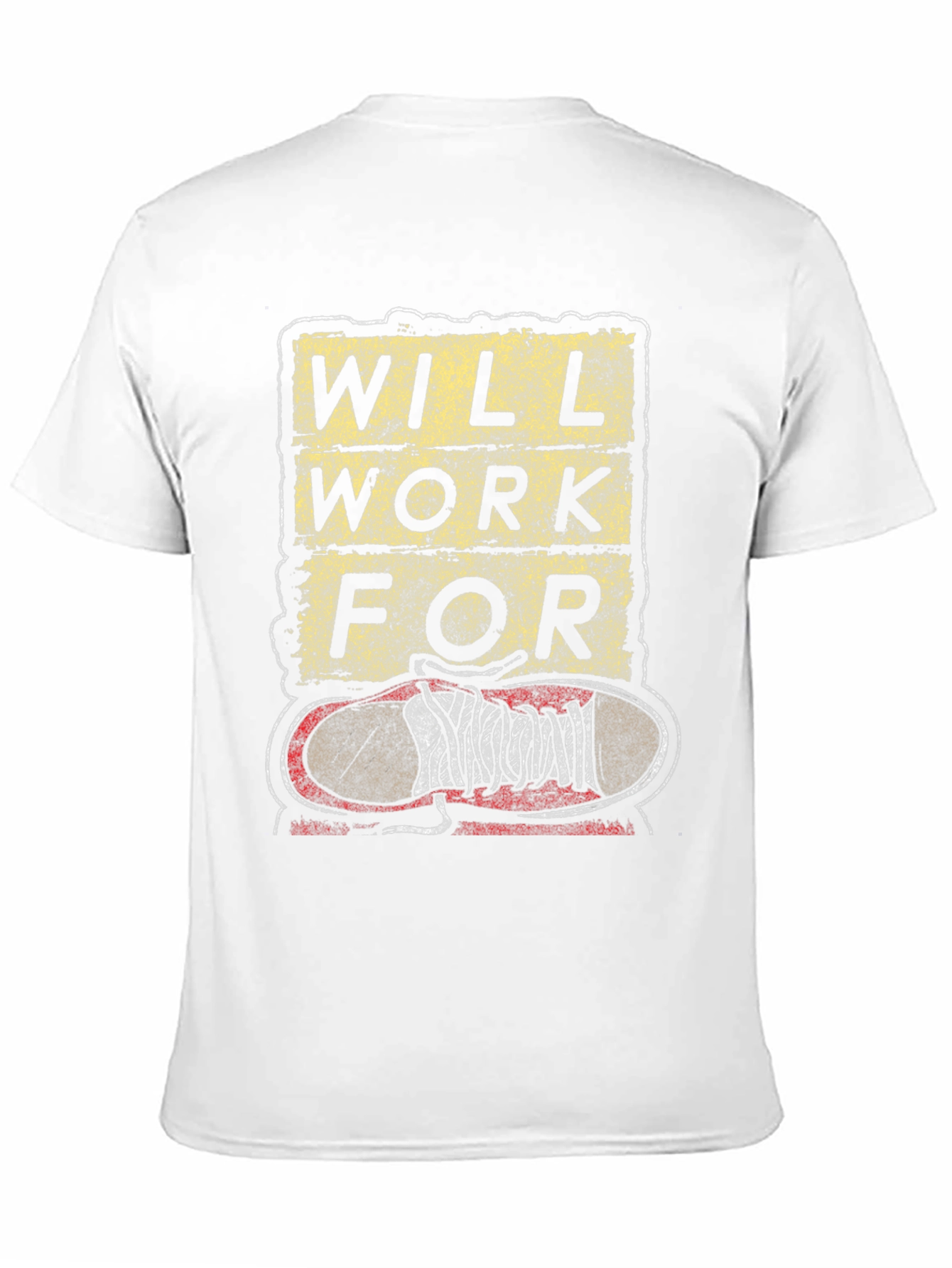 Black Will Work for Shoes T-Shirt view 11