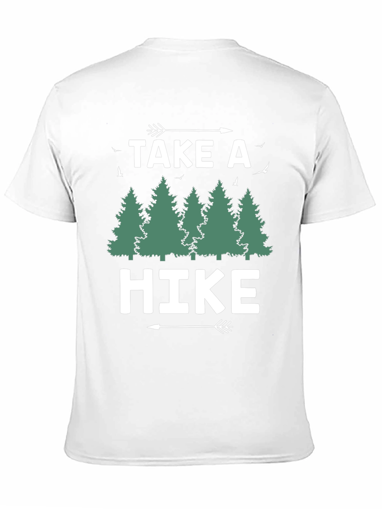 Black Take a Hike Graphic Tee - Nature Lover's Shirt view 11