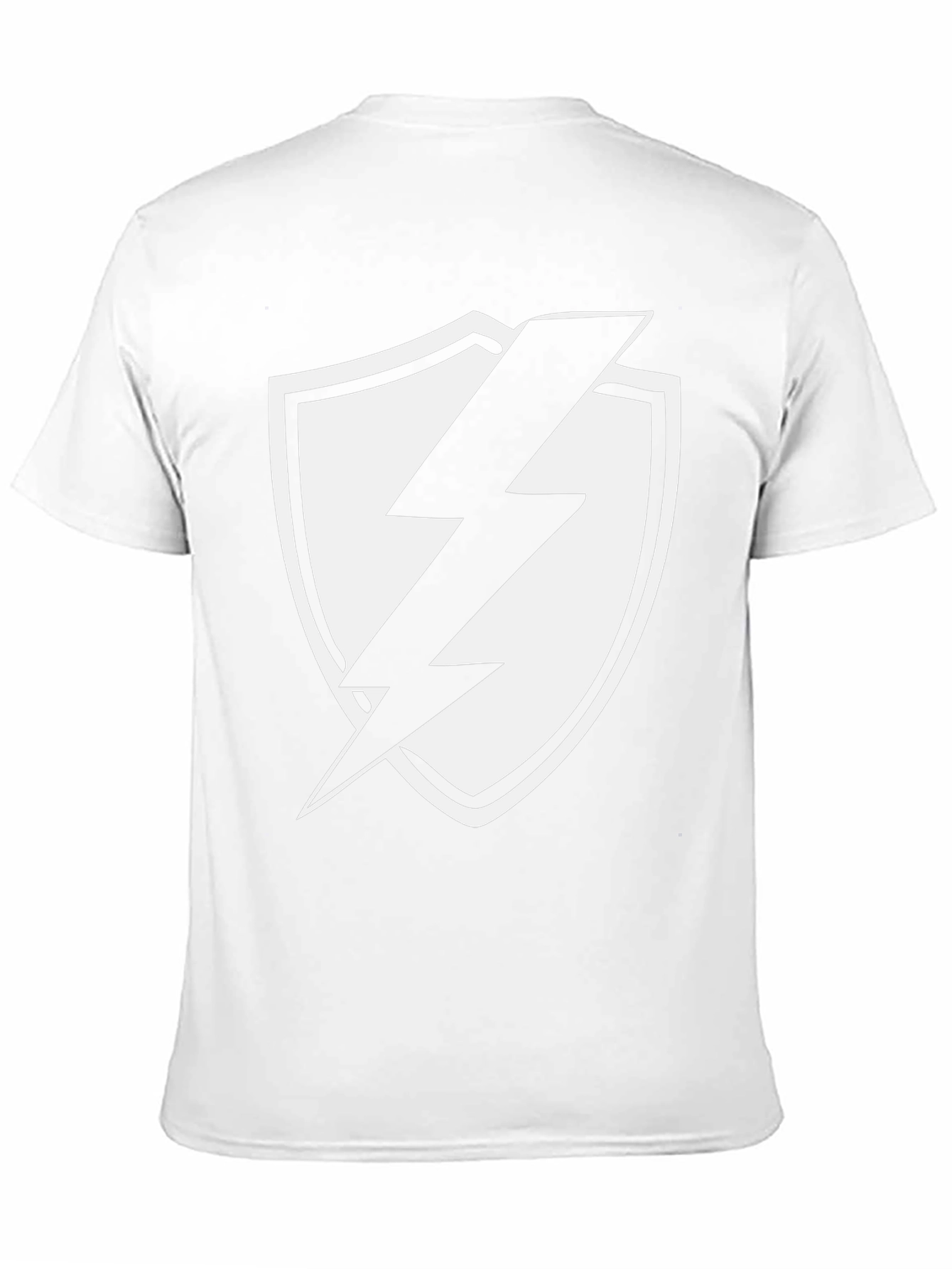 Black Lightning Shield Graphic Tee - Black view 11