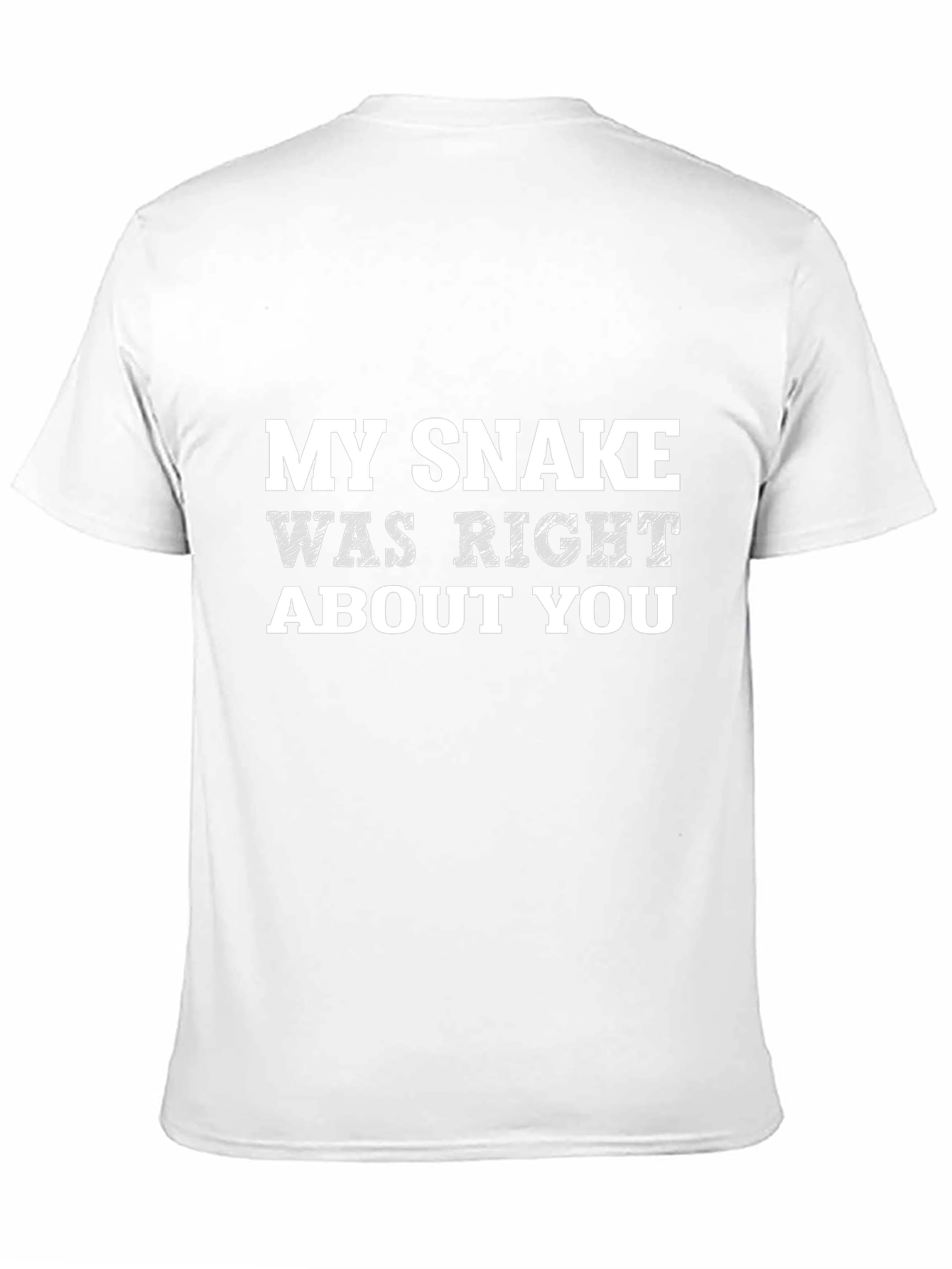 Black My Snake Was Right About You - Graphic Tee view 11