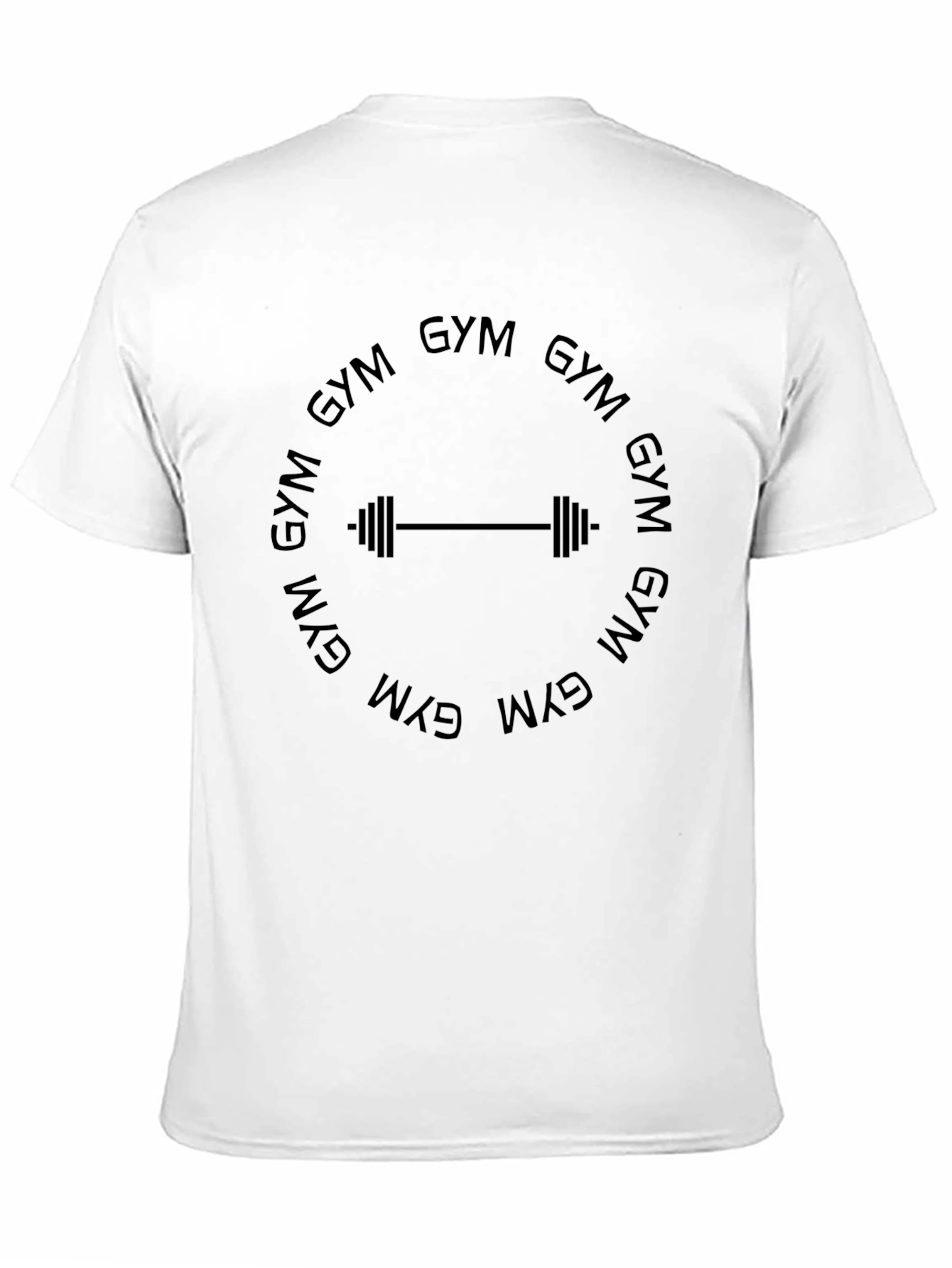 Black Gym T-Shirt - Workout Apparel view 11