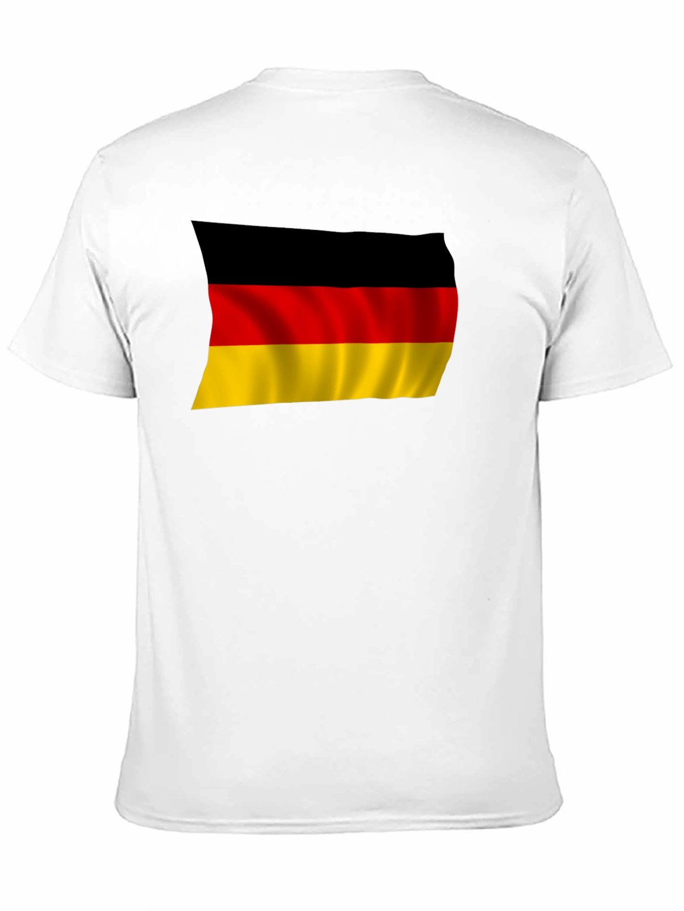 Black Germany Flag T-Shirt - Black Pride Tee view 11