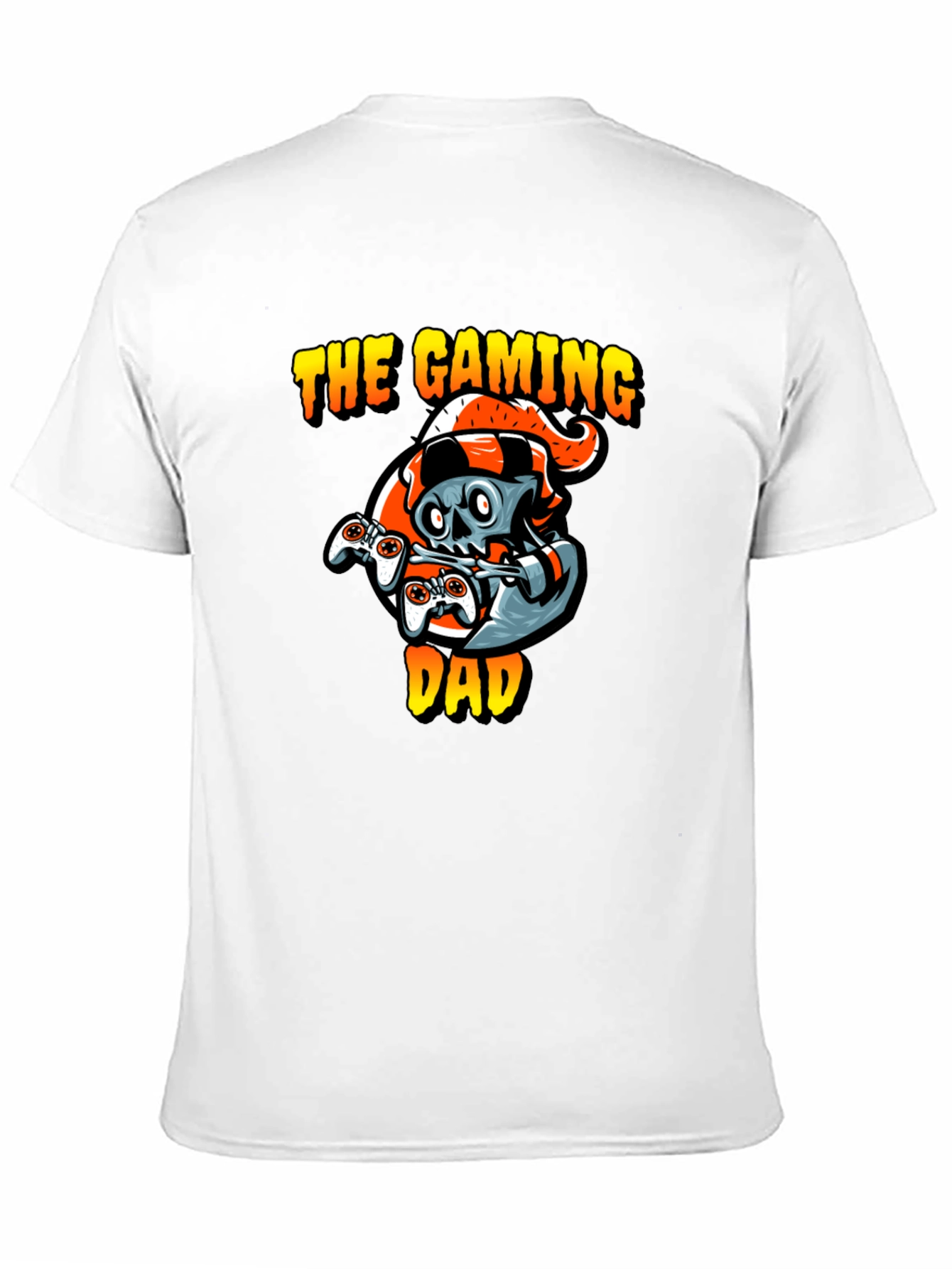 Gaming Dad T-Shirt - Gamer Skull Design - 11