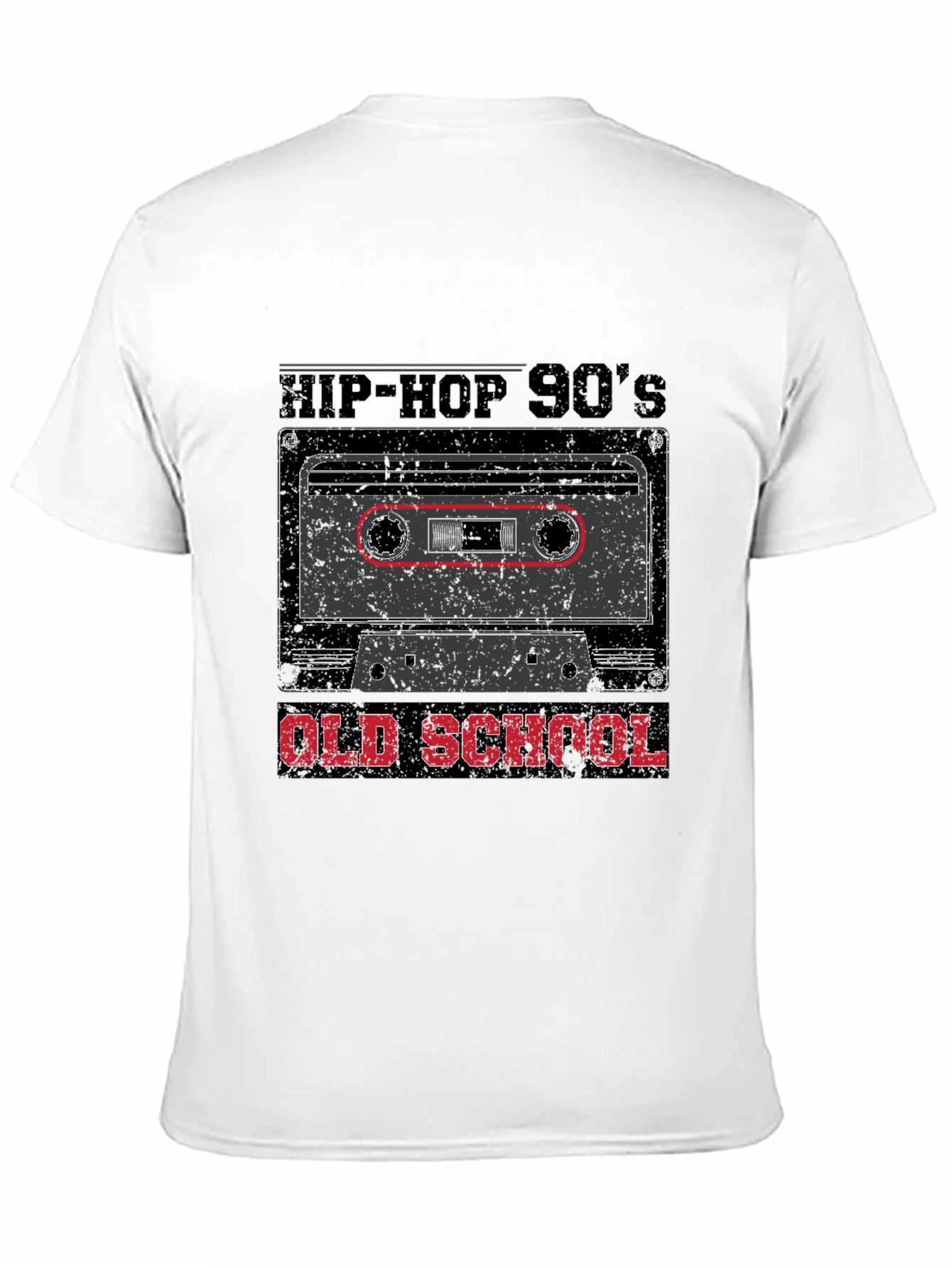 Black Hip-Hop 90's Old School Graphic T-Shirt view 11