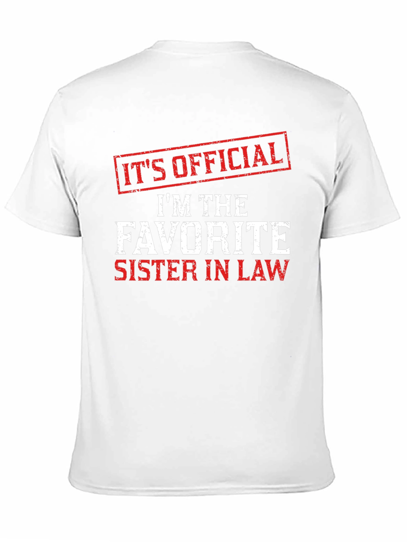Black Favorite Sister-in-Law Graphic T-Shirt view 11