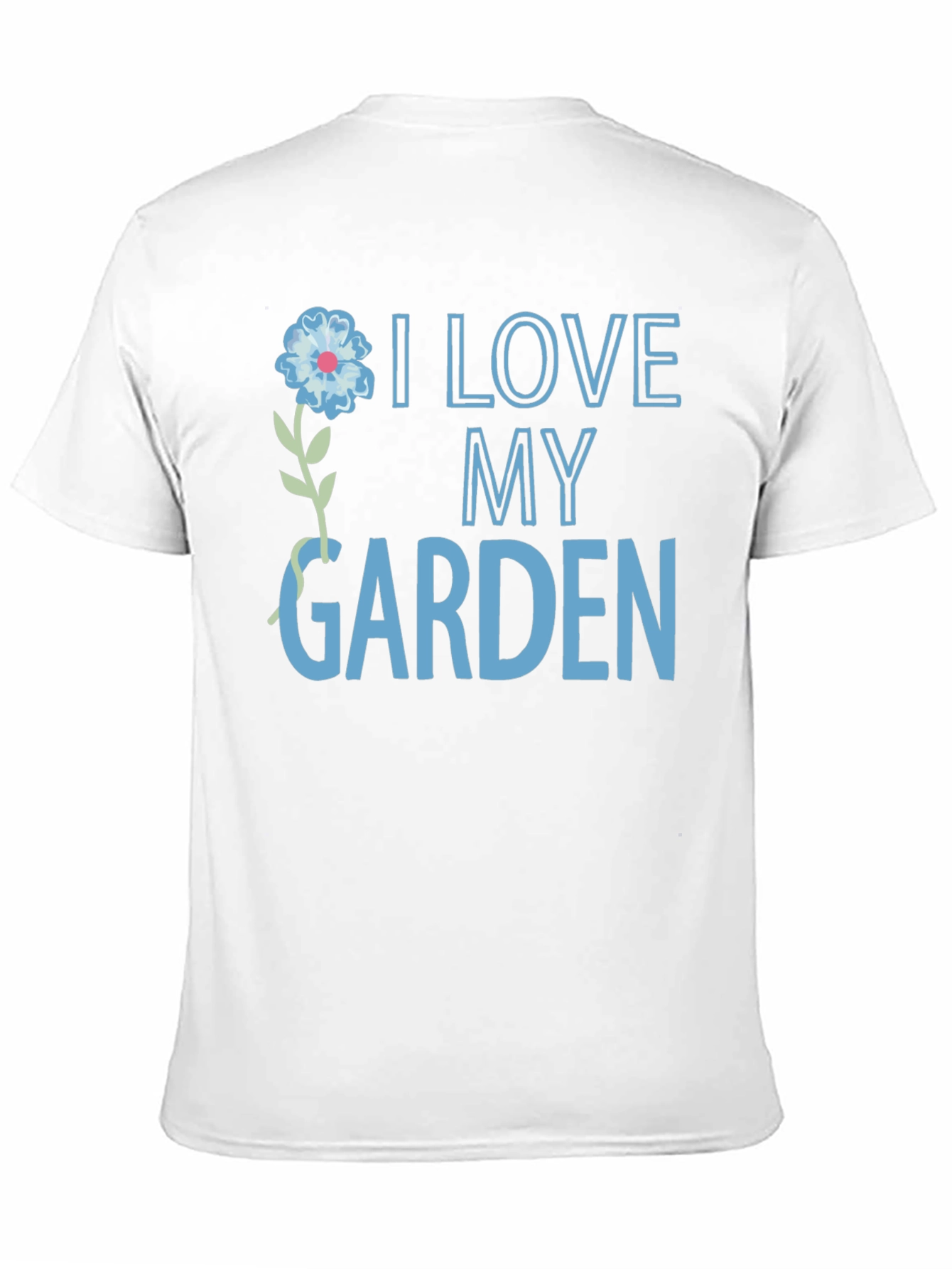 Black I Love My Garden T-Shirt view 11