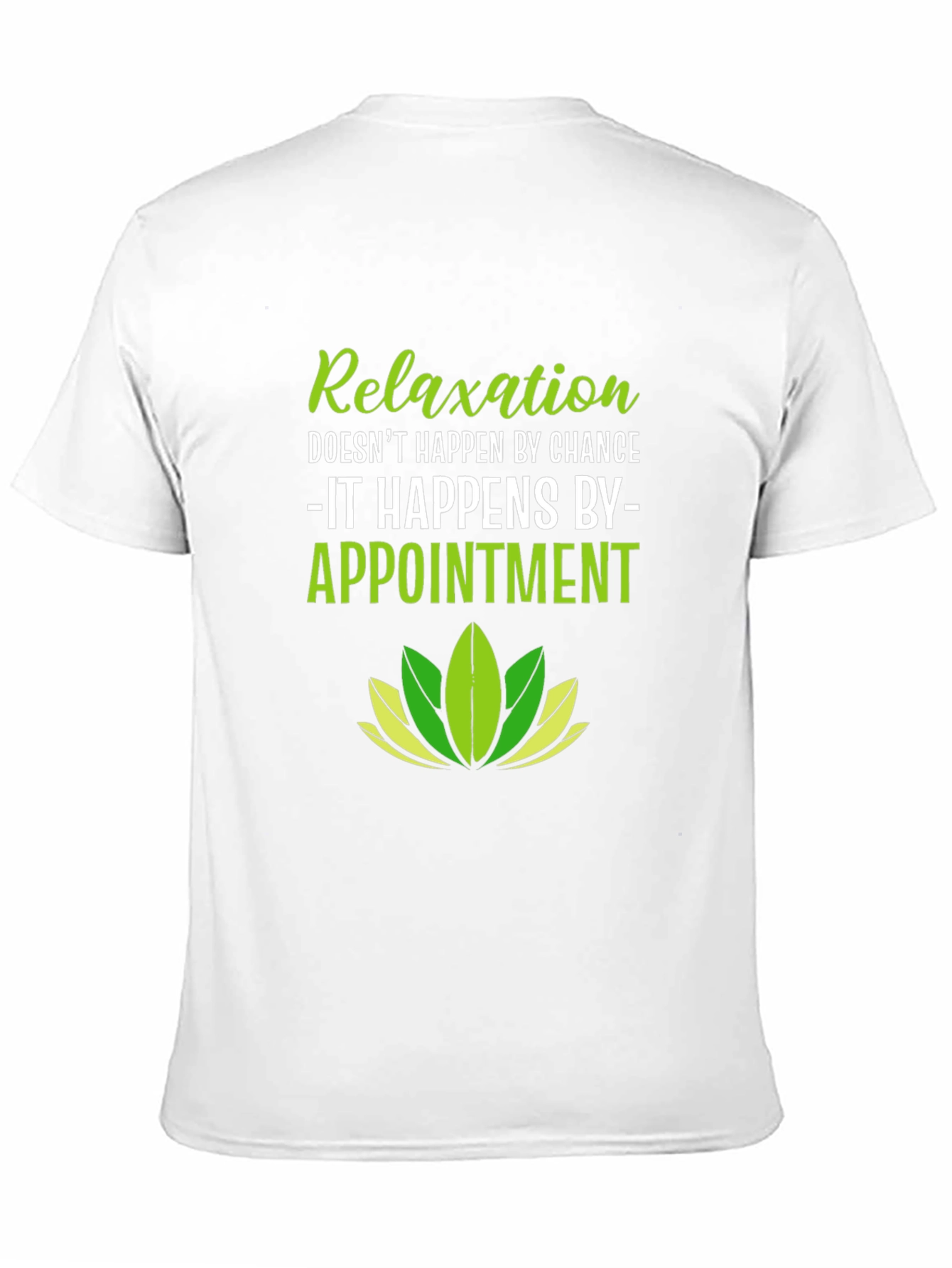 Black Relaxation by Appointment Black T-Shirt view 11