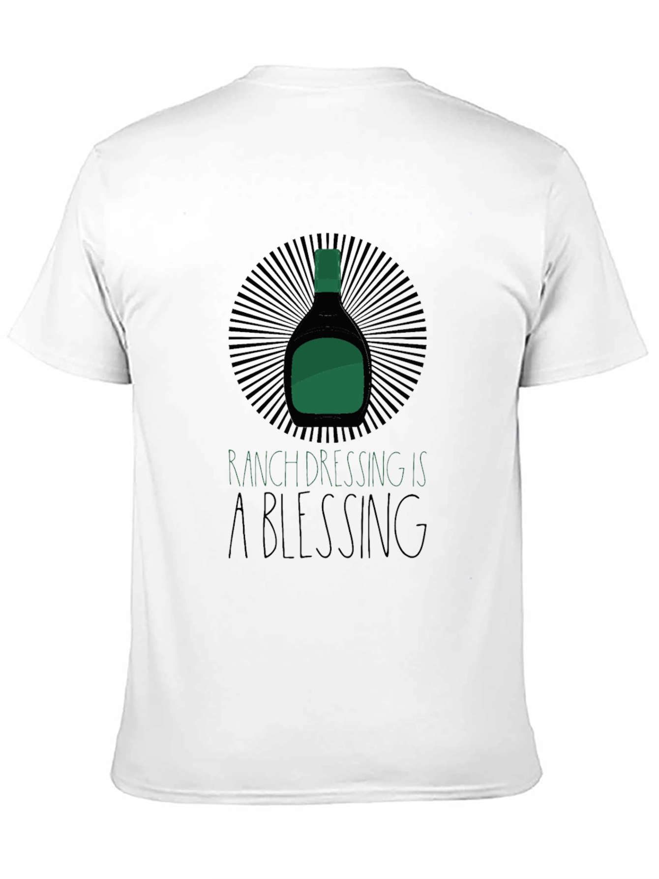Black Ranch Dressing is a Blessing Graphic Tee view 11