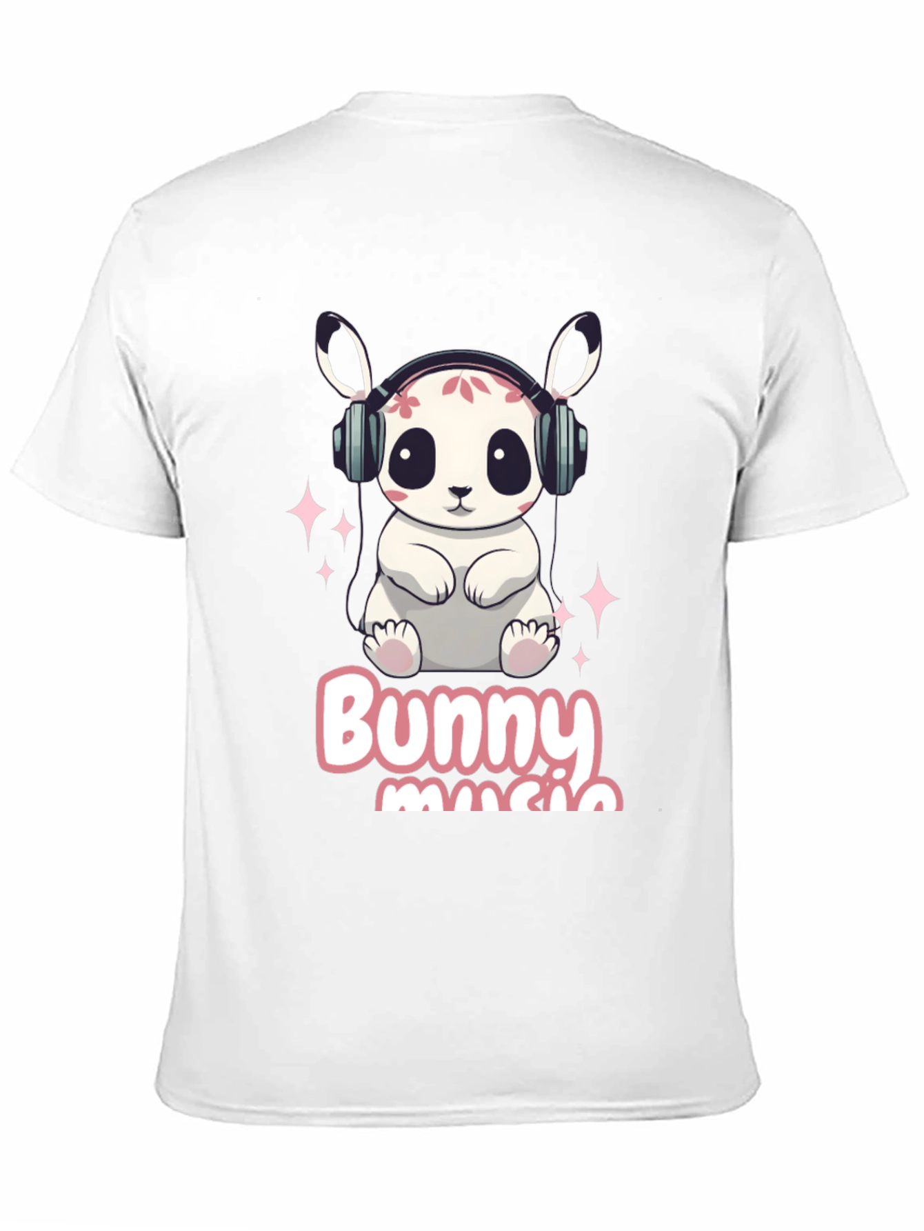 Black Bunny Music T-Shirt view 11