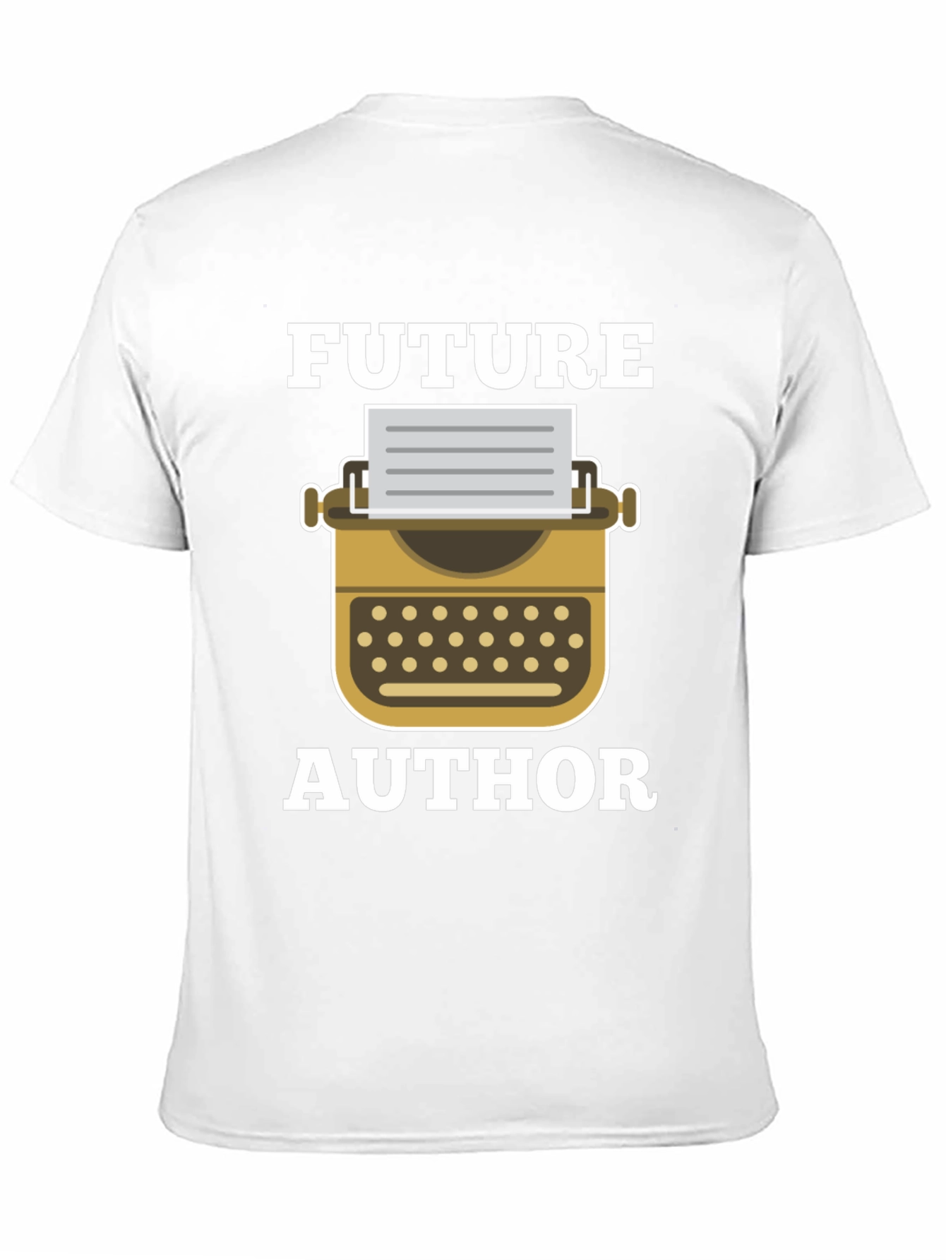 Black Future Author T-Shirt - Writing Gift view 11