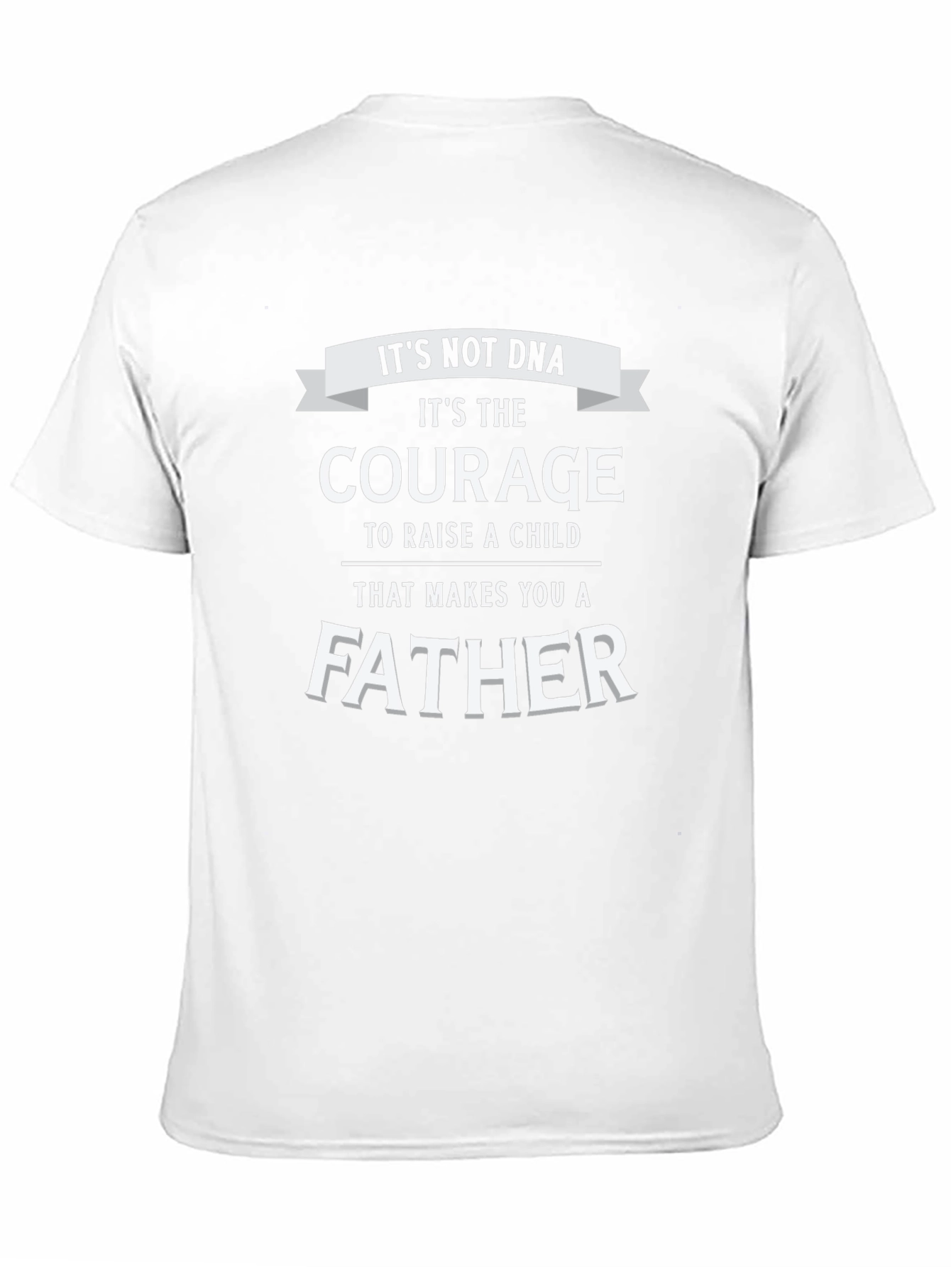 Black Courage Makes A Father T-Shirt view 11