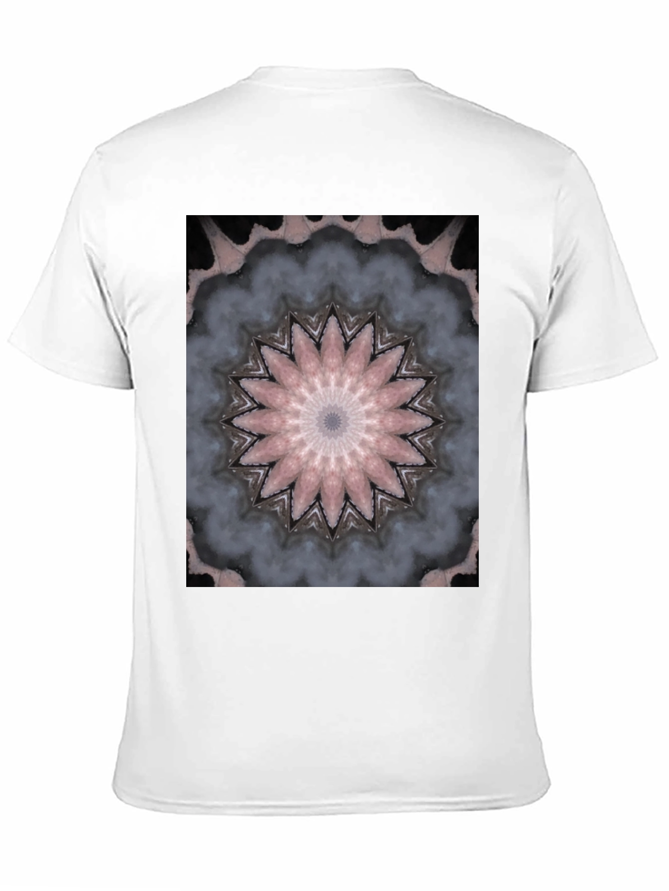 Black Mandala T-Shirt - Unique Graphic Tee view 11
