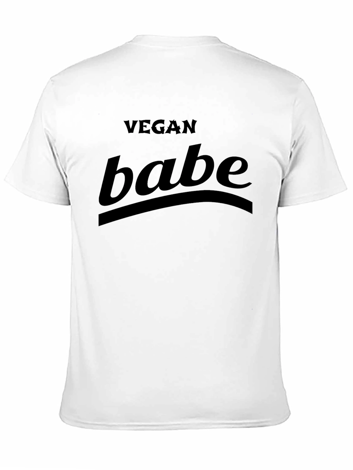 Black Vegan Babe Graphic Tee - Unisex view 11
