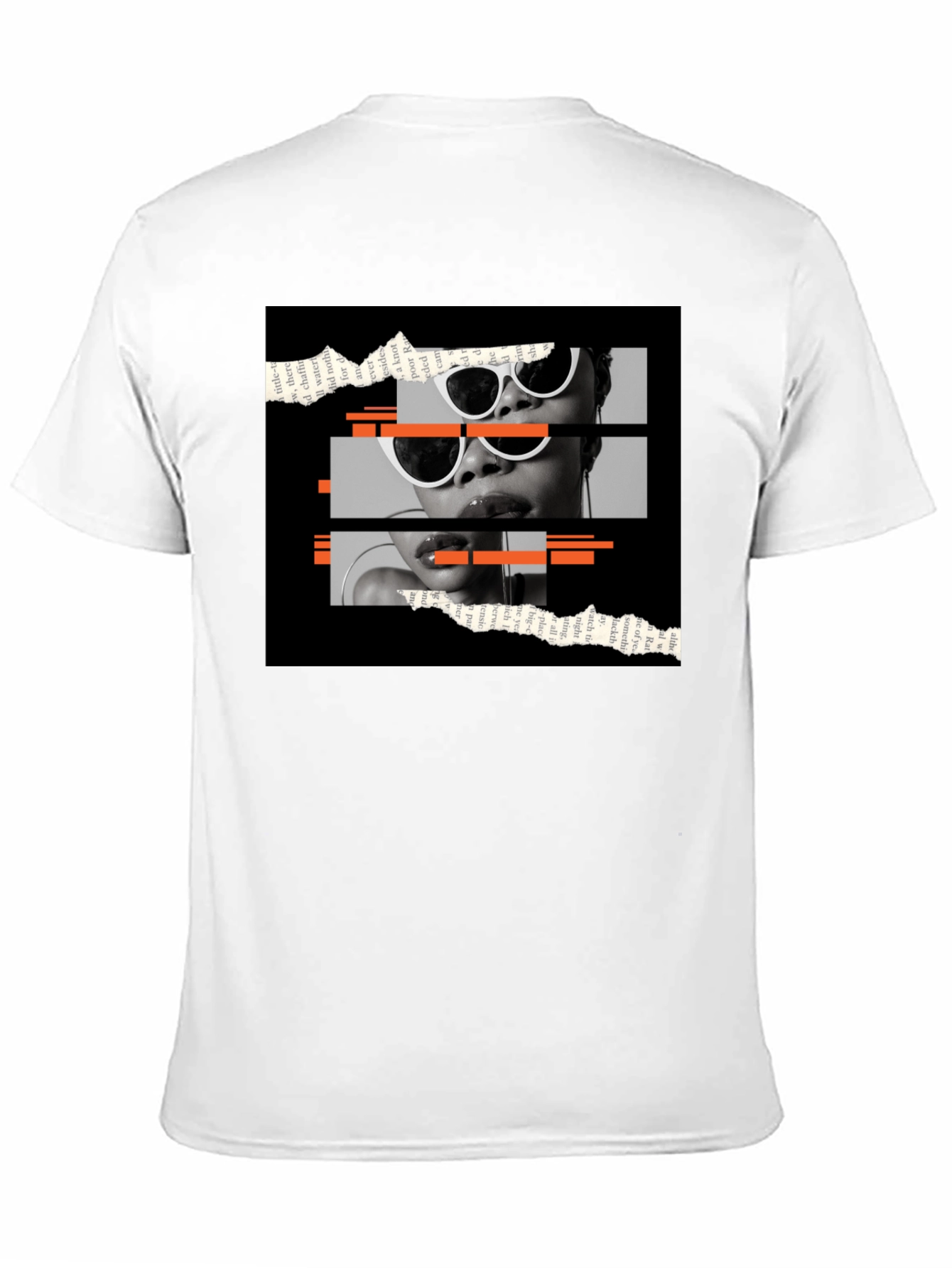 Edgy Graphic Print Black T-Shirt - 11