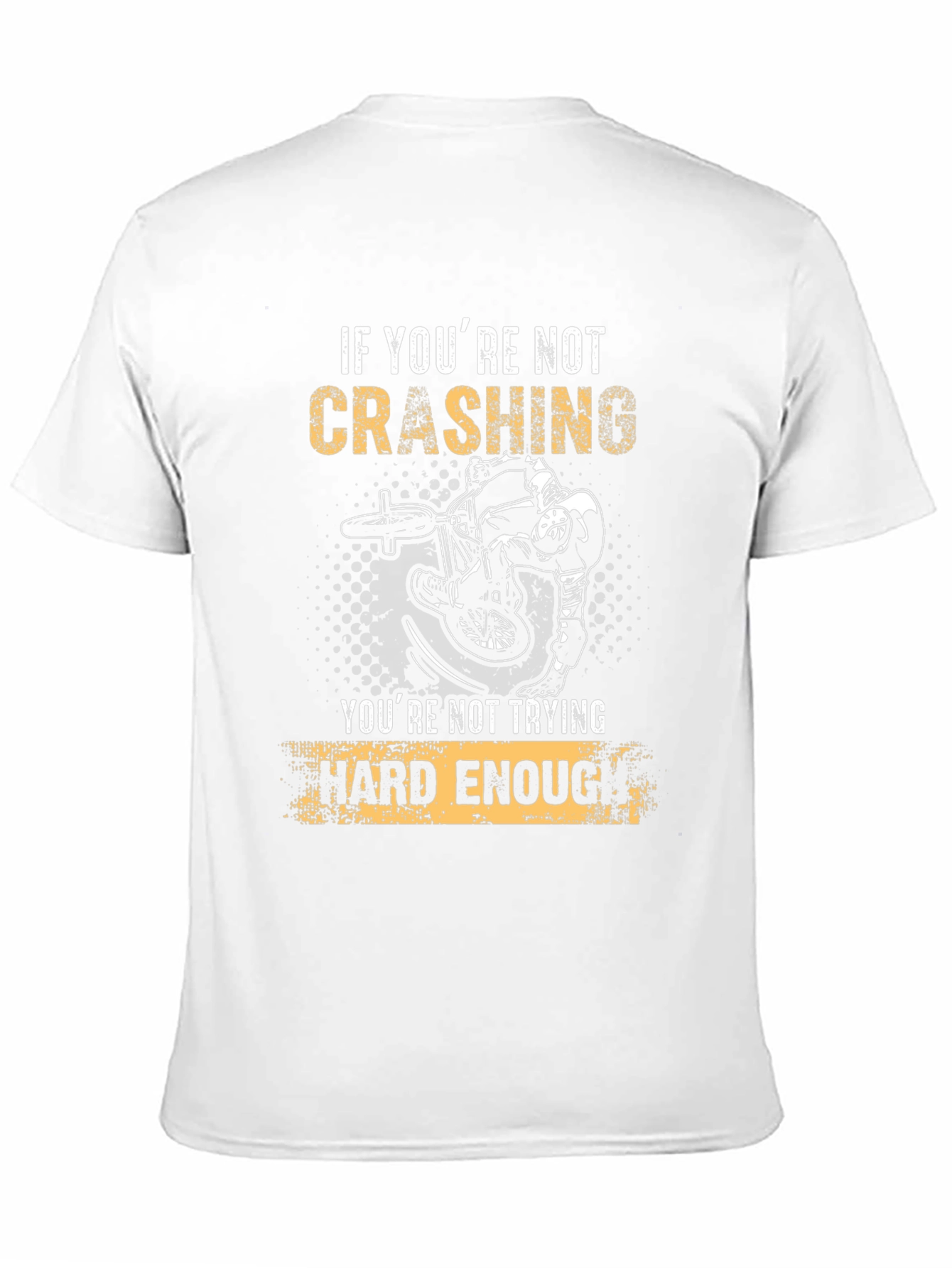 Black Crashing T-Shirt - Try Hard Enough! view 11