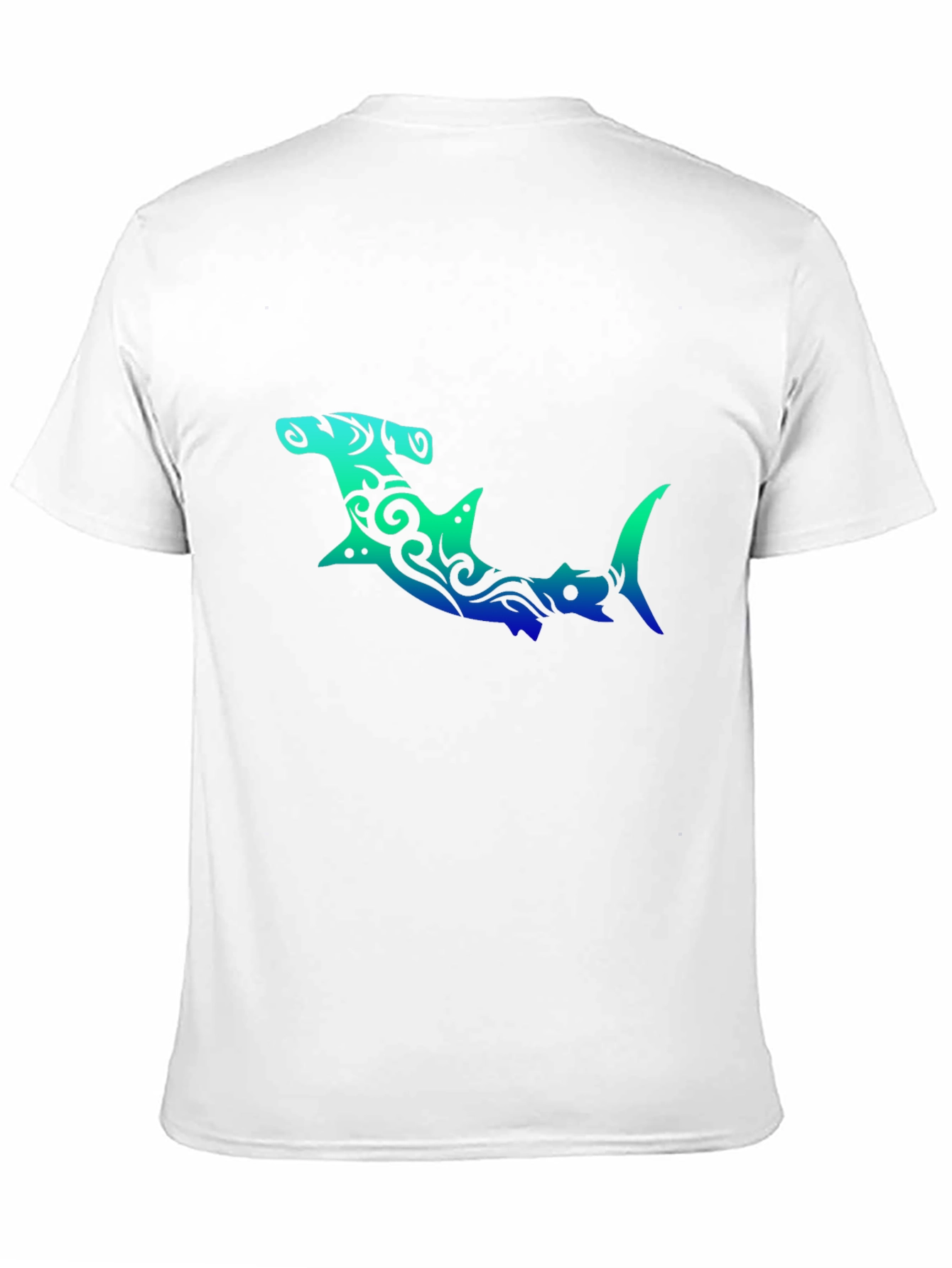 Black Hammerhead Shark Graphic Tee - Unique Design view 11