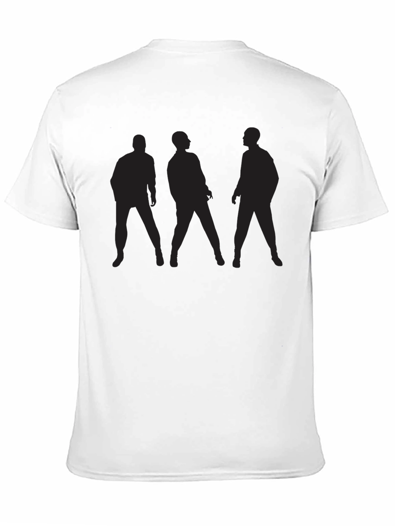Black Silhouette Trio Black T-Shirt view 11
