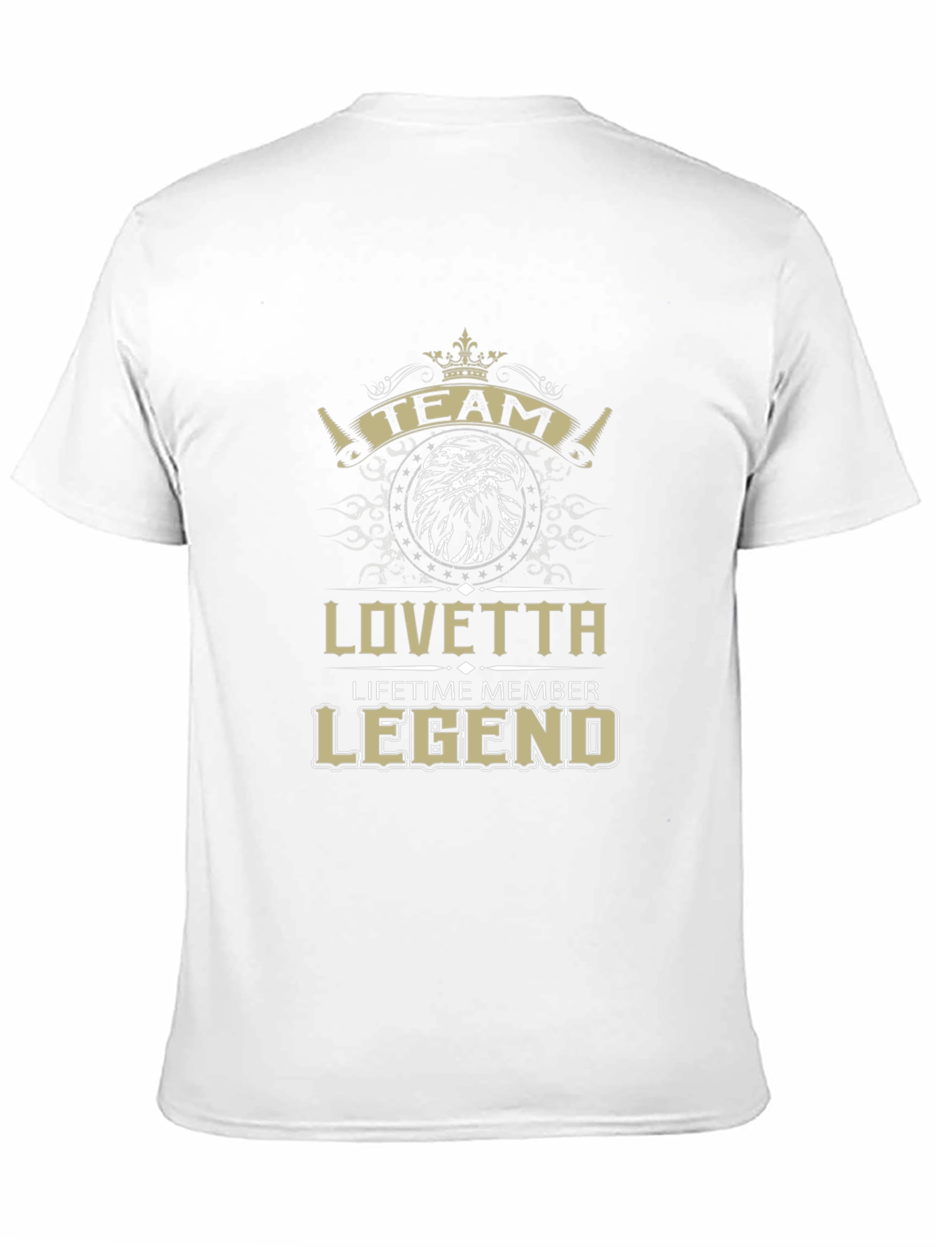 Black Lovetta Team Legend Black T-Shirt view 11