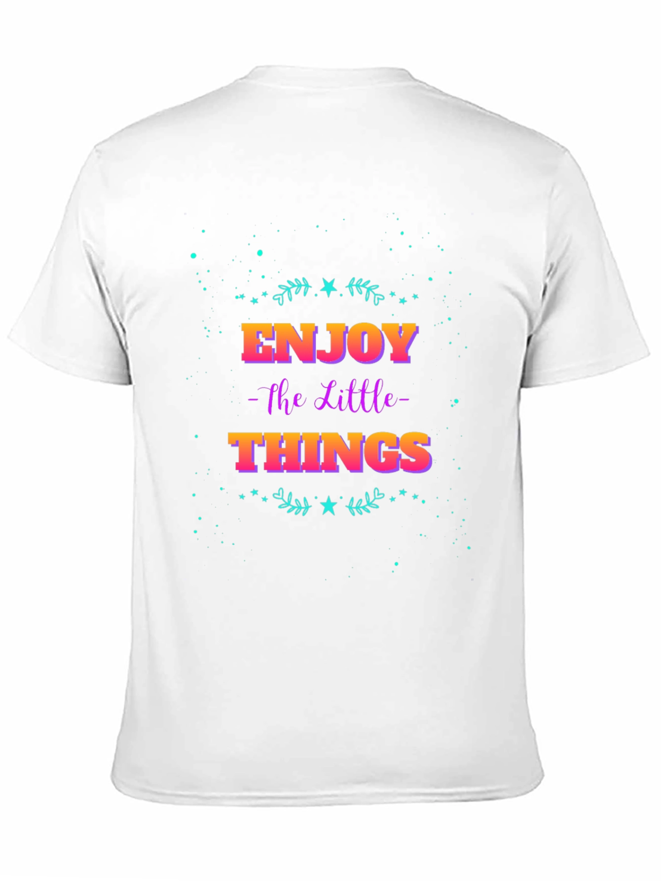 Black Enjoy the Little Things Graphic Tee view 11