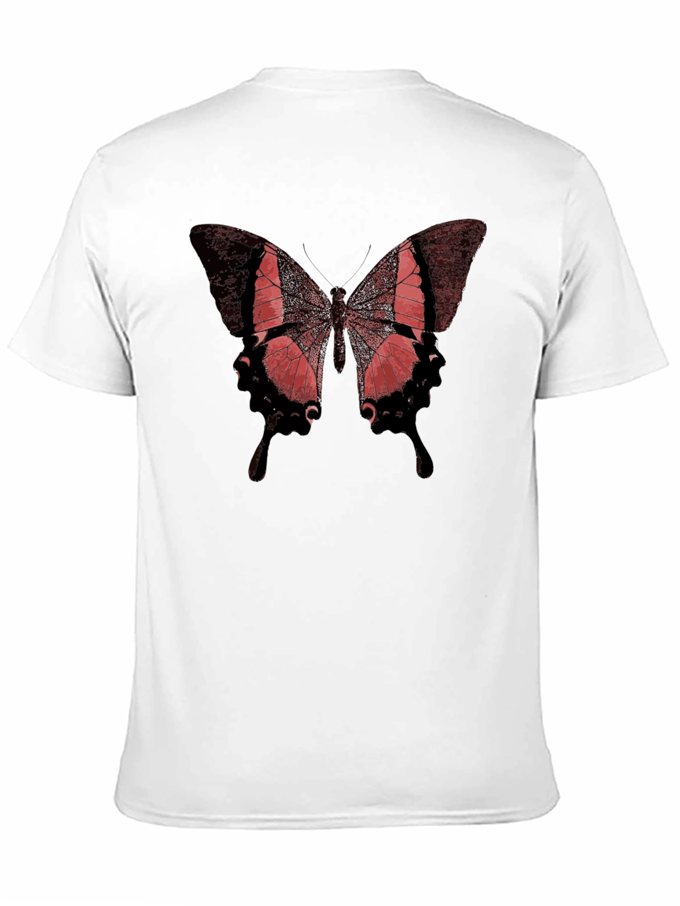 Black Butterfly Graphic Tee - Stylish Black T-Shirt view 11
