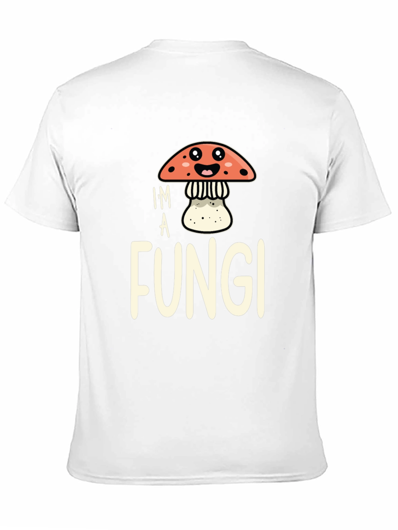 Black I'm a Fungi T-Shirt Funny Mushroom Graphic Tee view 11